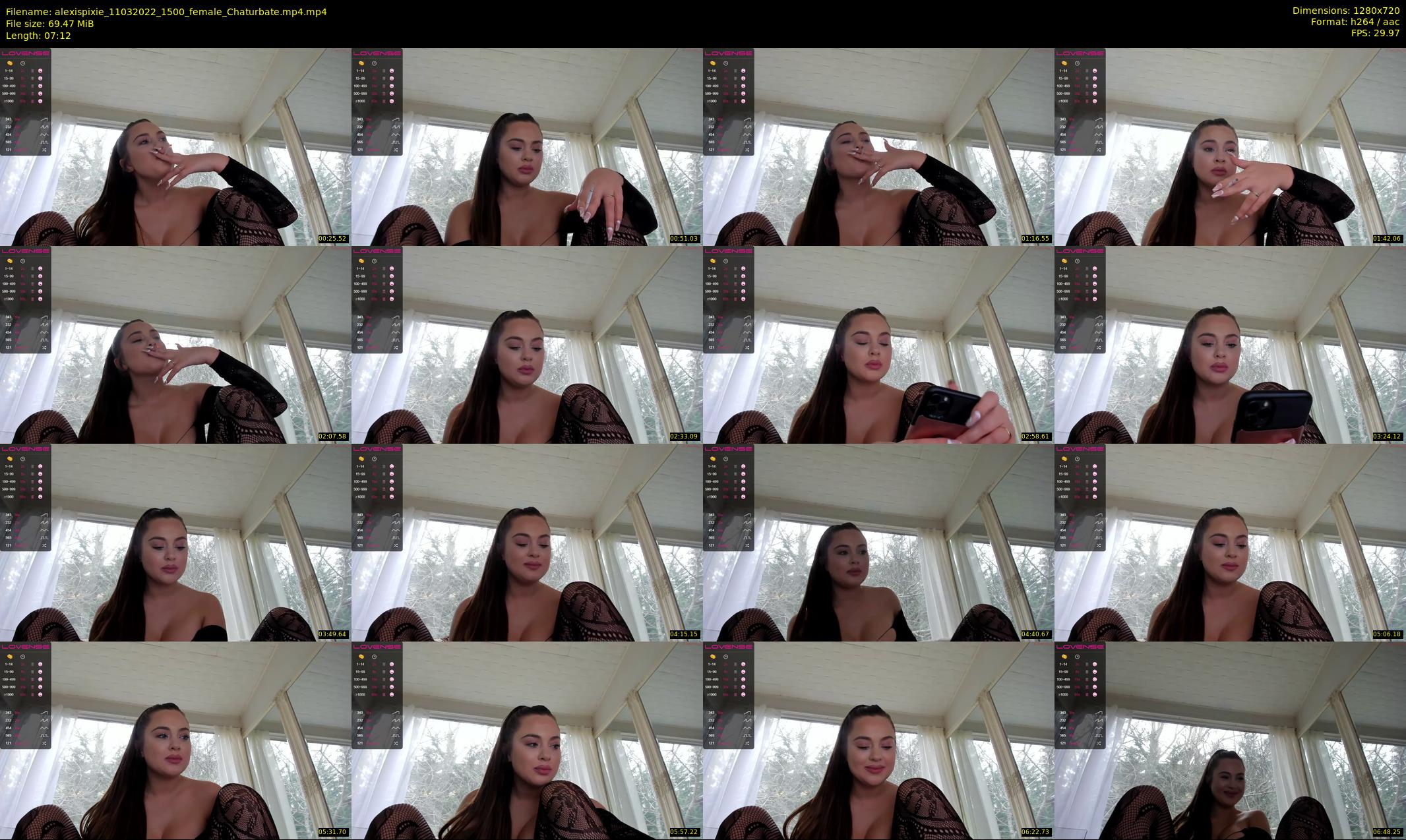 alexispixie — 8 minute Chaturbate female cam show recording, 720p, Mar 11, 2022