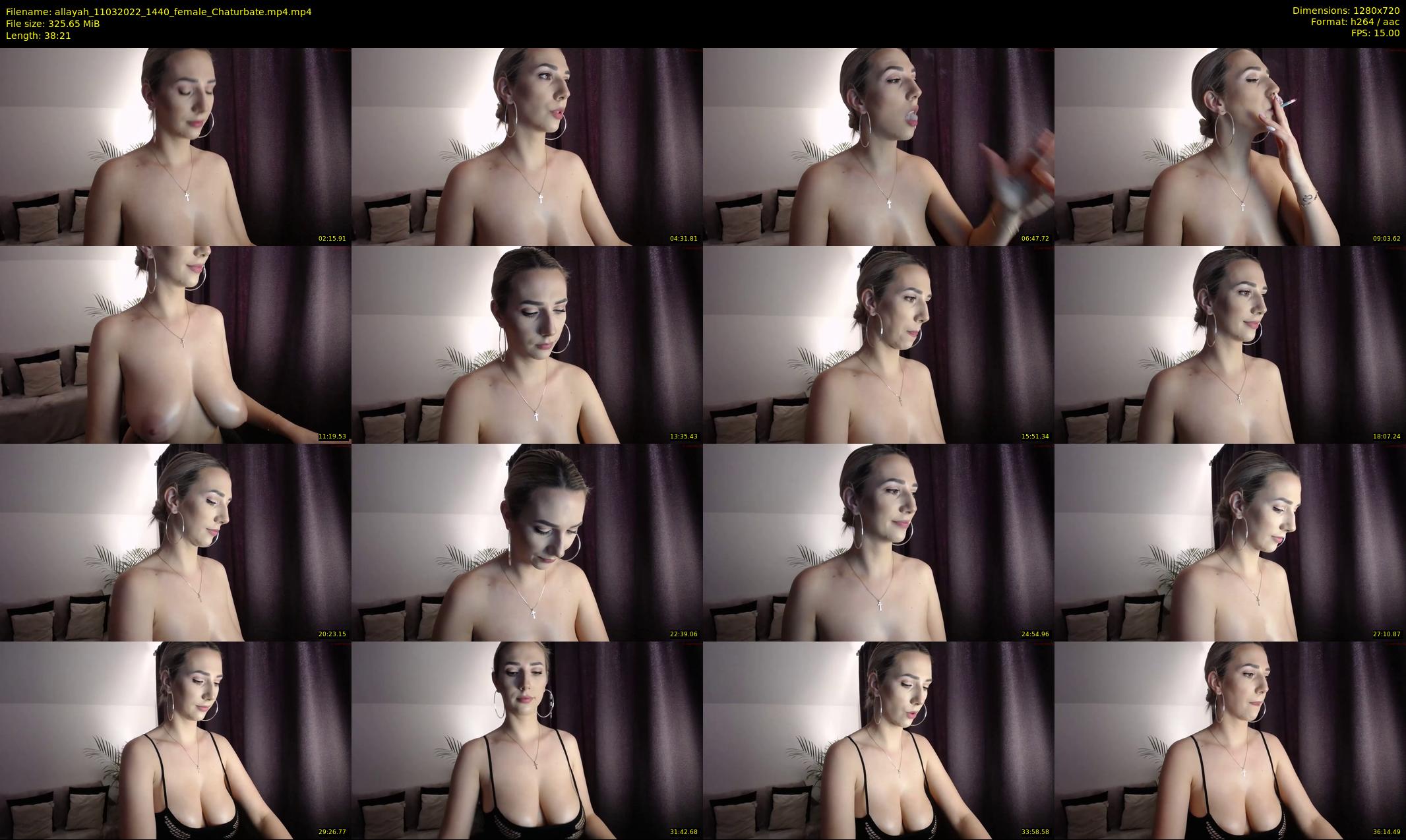 allayah — 39 minute Chaturbate female cam show recording, 720p, Mar 11, 2022