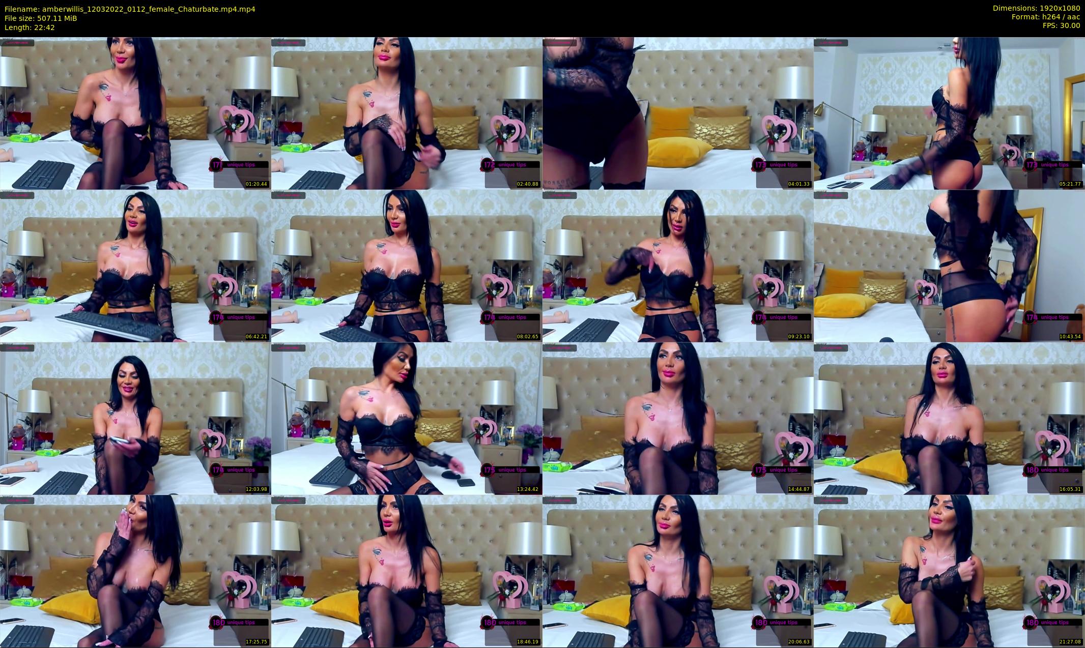 amberwillis — 23 minute Chaturbate female cam show recording, 1080p, Mar 12, 2022
