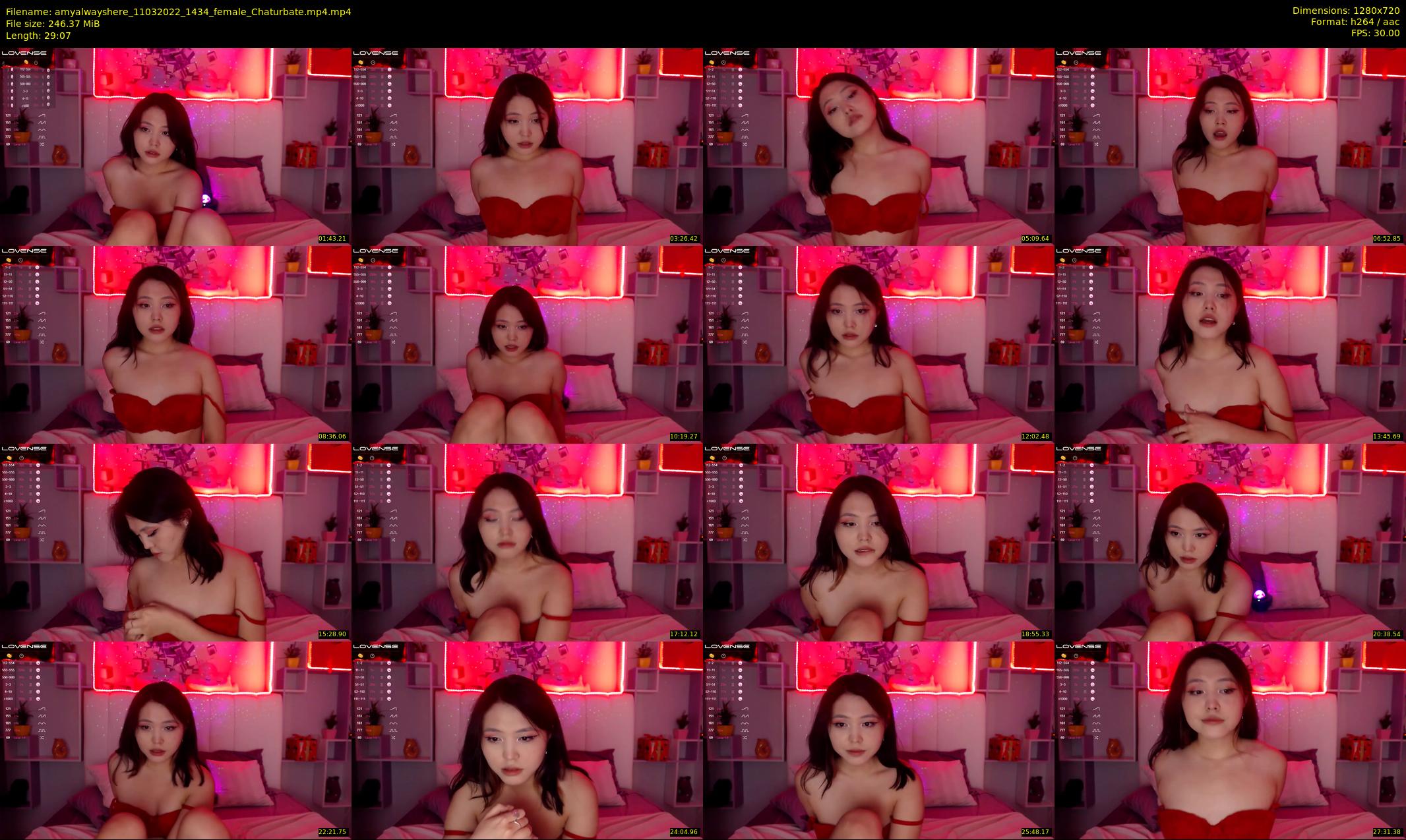 amyalwayshere — 30 minute Chaturbate female cam show recording, 720p, Mar 11, 2022