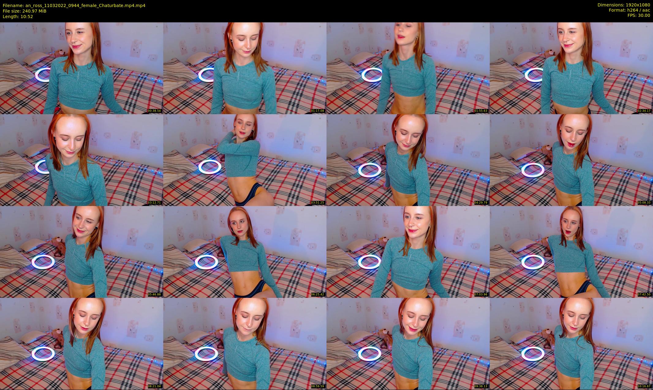 an_ross — 11 minute Chaturbate female cam show recording, 1080p, Mar 11, 2022
