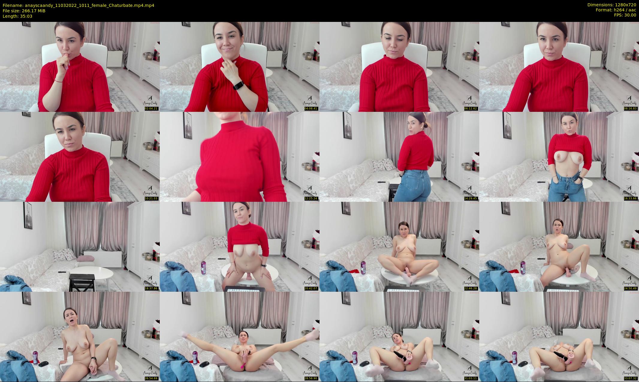 anayscaandy — 36 minute Chaturbate female cam show recording, 720p, Mar 11, 2022