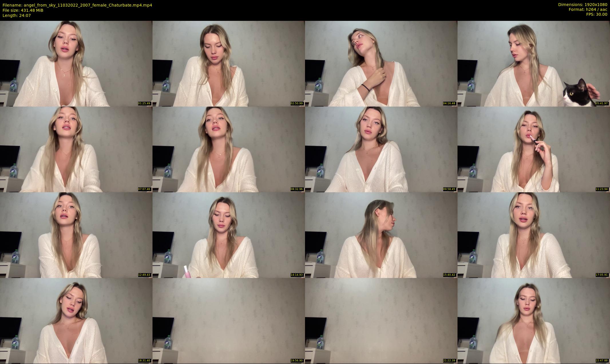 angel_from_sky — 25 minute Chaturbate female cam show recording, 1080p, Mar 11, 2022