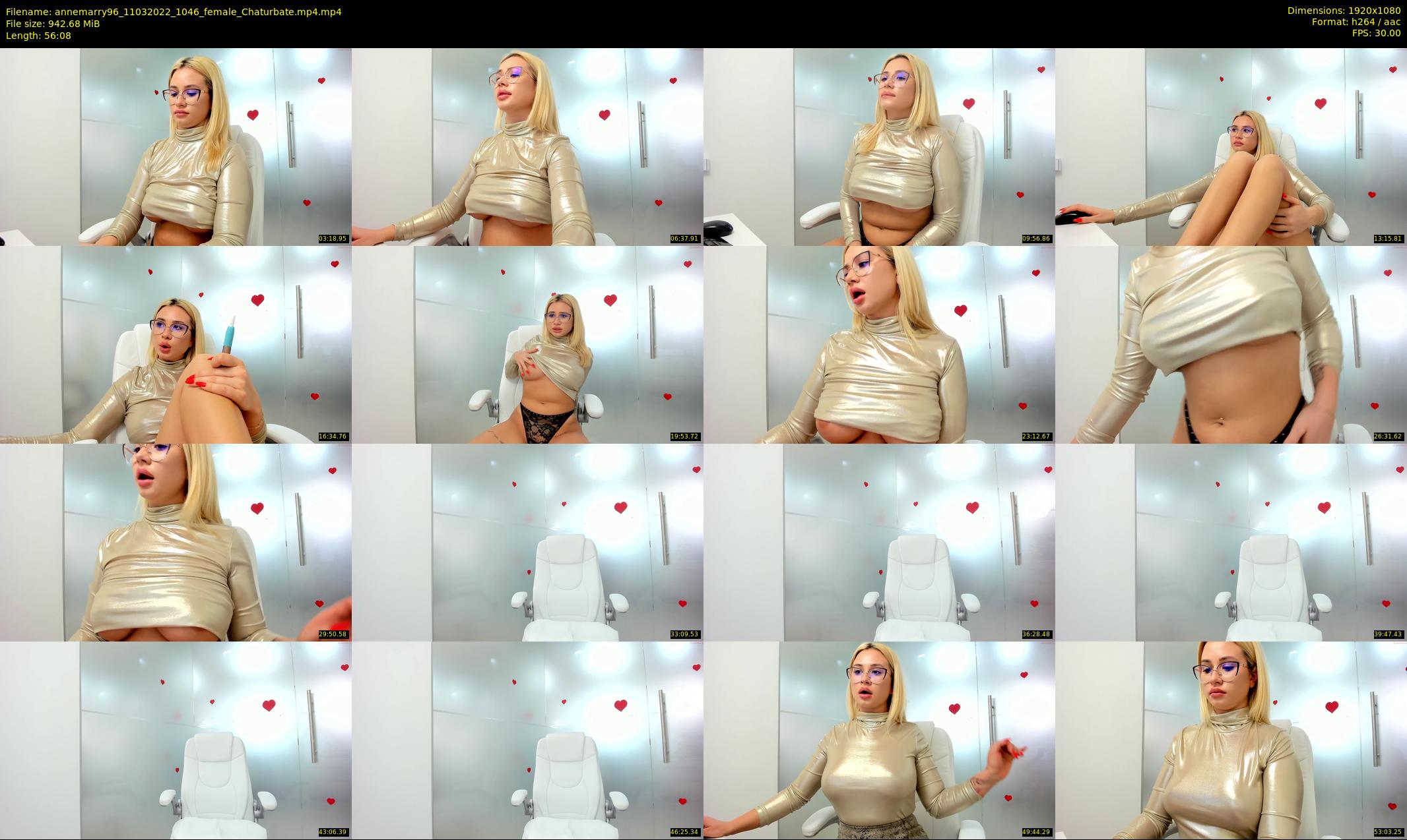 annemarry96 — 57 minute Chaturbate female cam show recording, 1080p, Mar 11, 2022