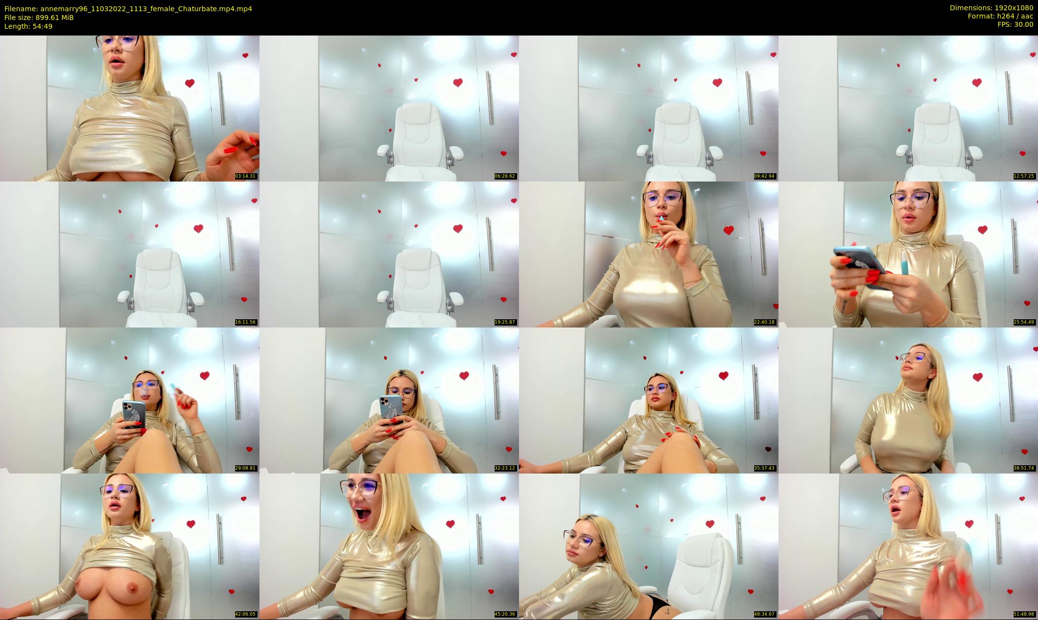 annemarry96 — 55 minute Chaturbate female cam show recording, 1080p, Mar 11, 2022