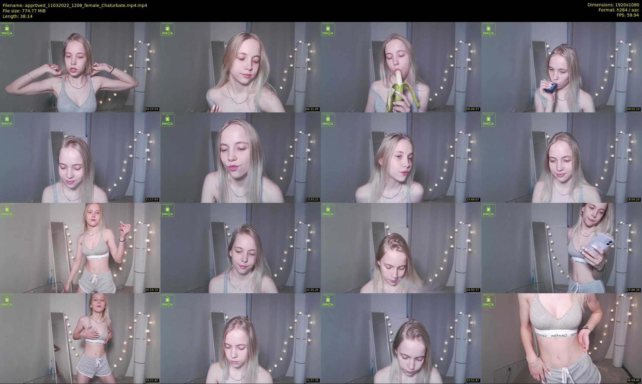 appr0ved — 39 minute Chaturbate female cam show recording, 1080p, Mar 11, 2022