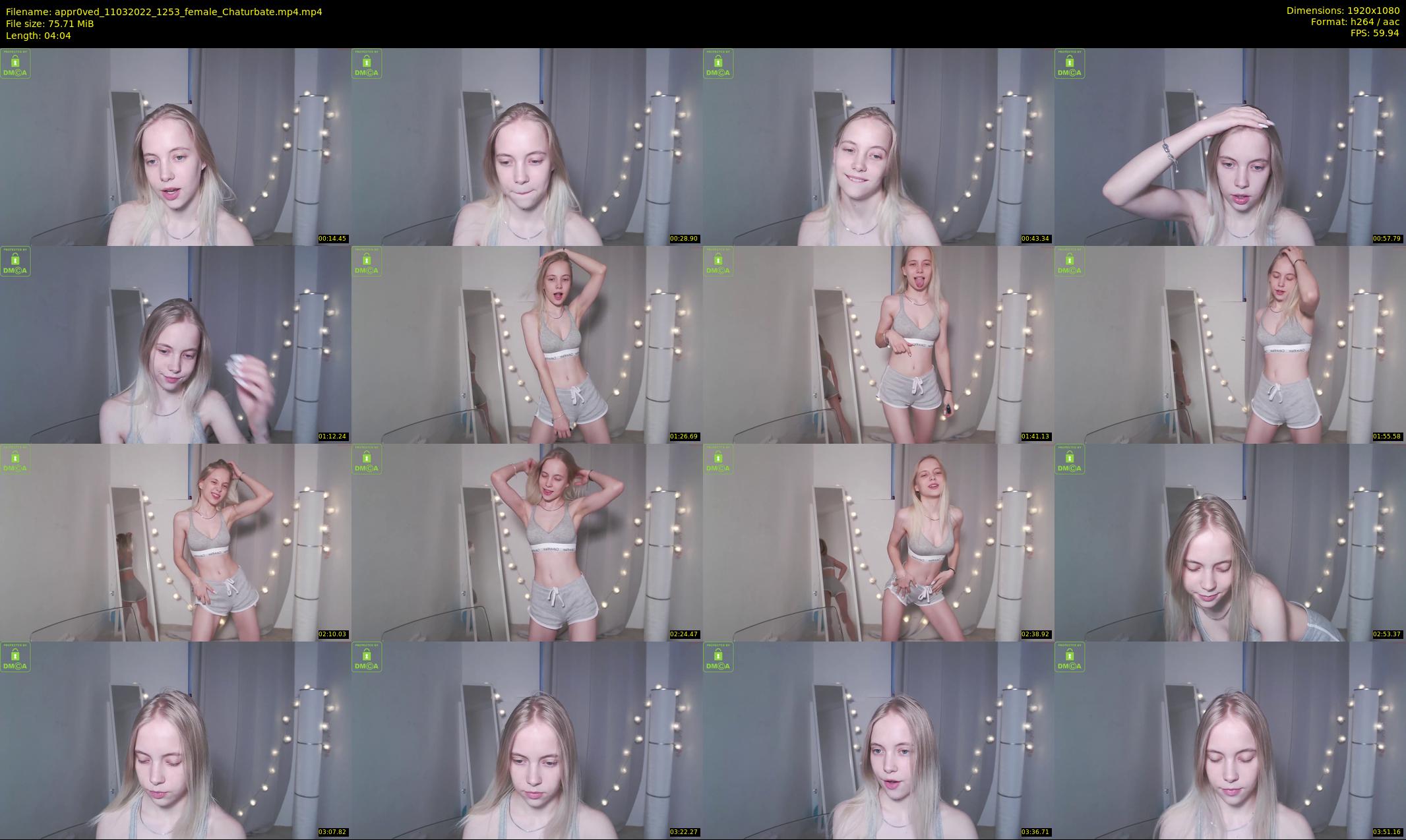 appr0ved — 5 minute Chaturbate female cam show recording, 1080p, Mar 11, 2022