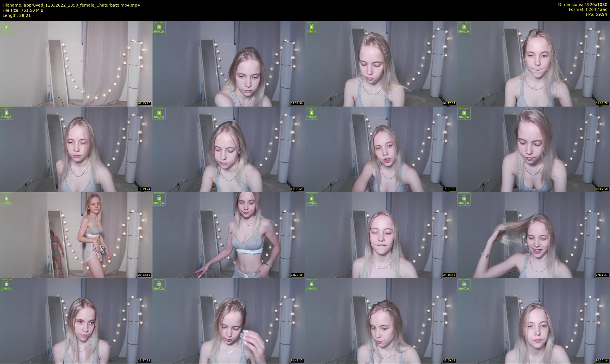 appr0ved — 39 minute Chaturbate female cam show recording, 1080p, Mar 11, 2022
