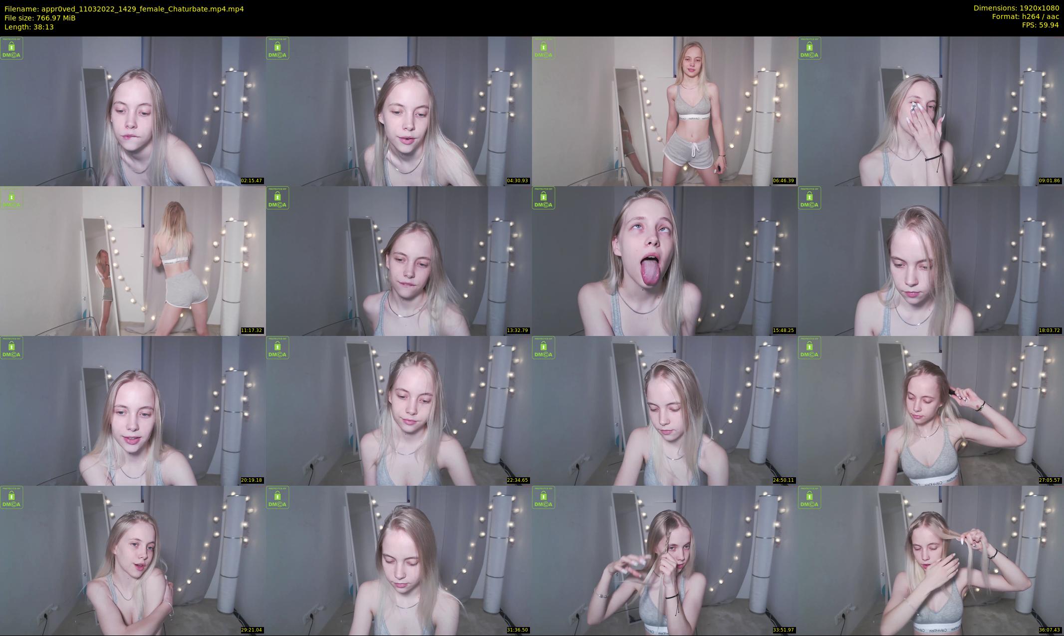 appr0ved — 39 minute Chaturbate female cam show recording, 1080p, Mar 11, 2022