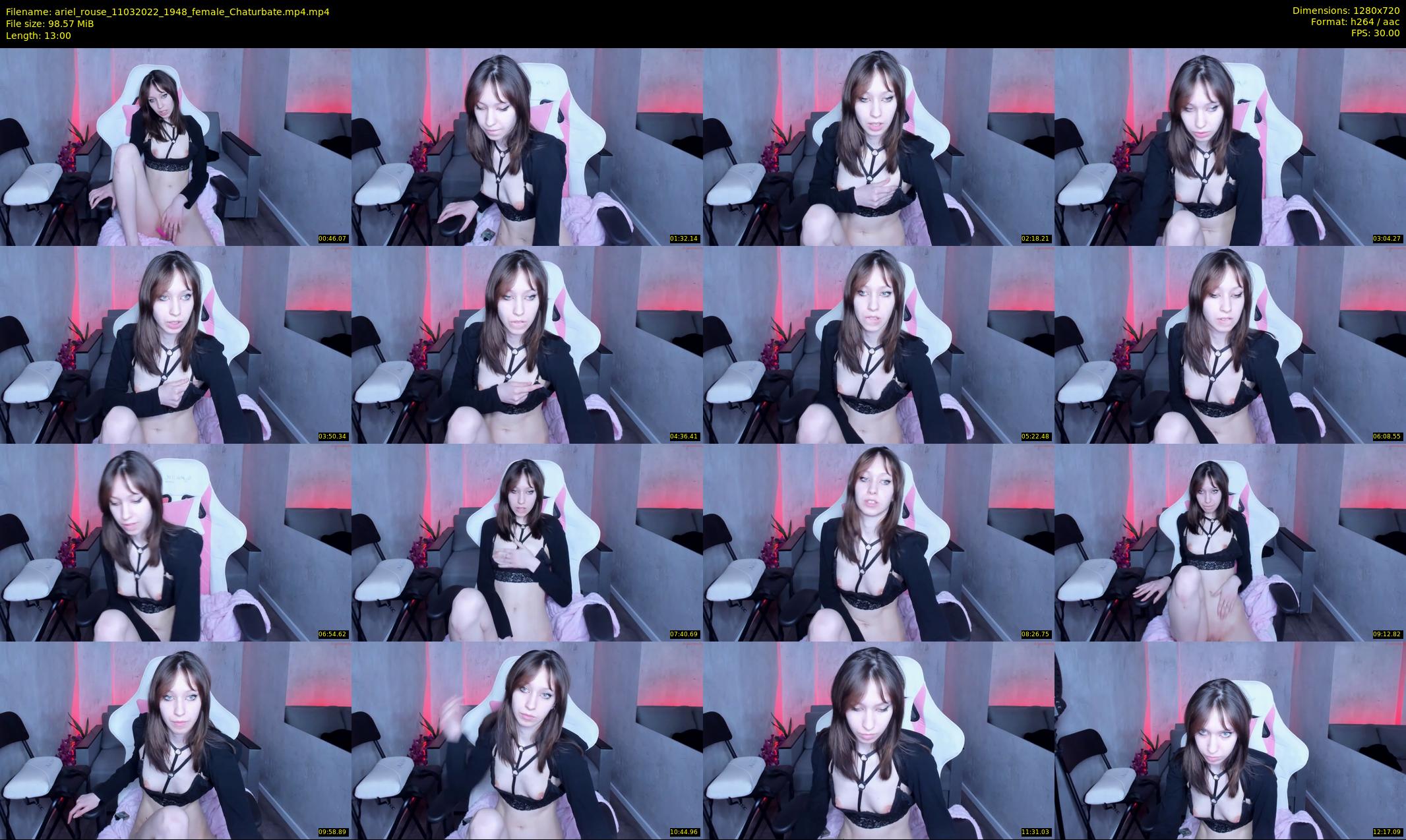 ariel_rouse — 13 minute Chaturbate female cam show recording, 720p, Mar 11, 2022