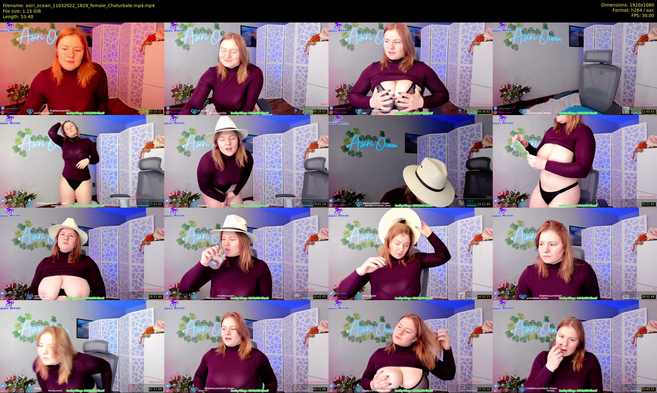 asiri_ocean — 54 minute Chaturbate female cam show recording, 1080p, Mar 11, 2022