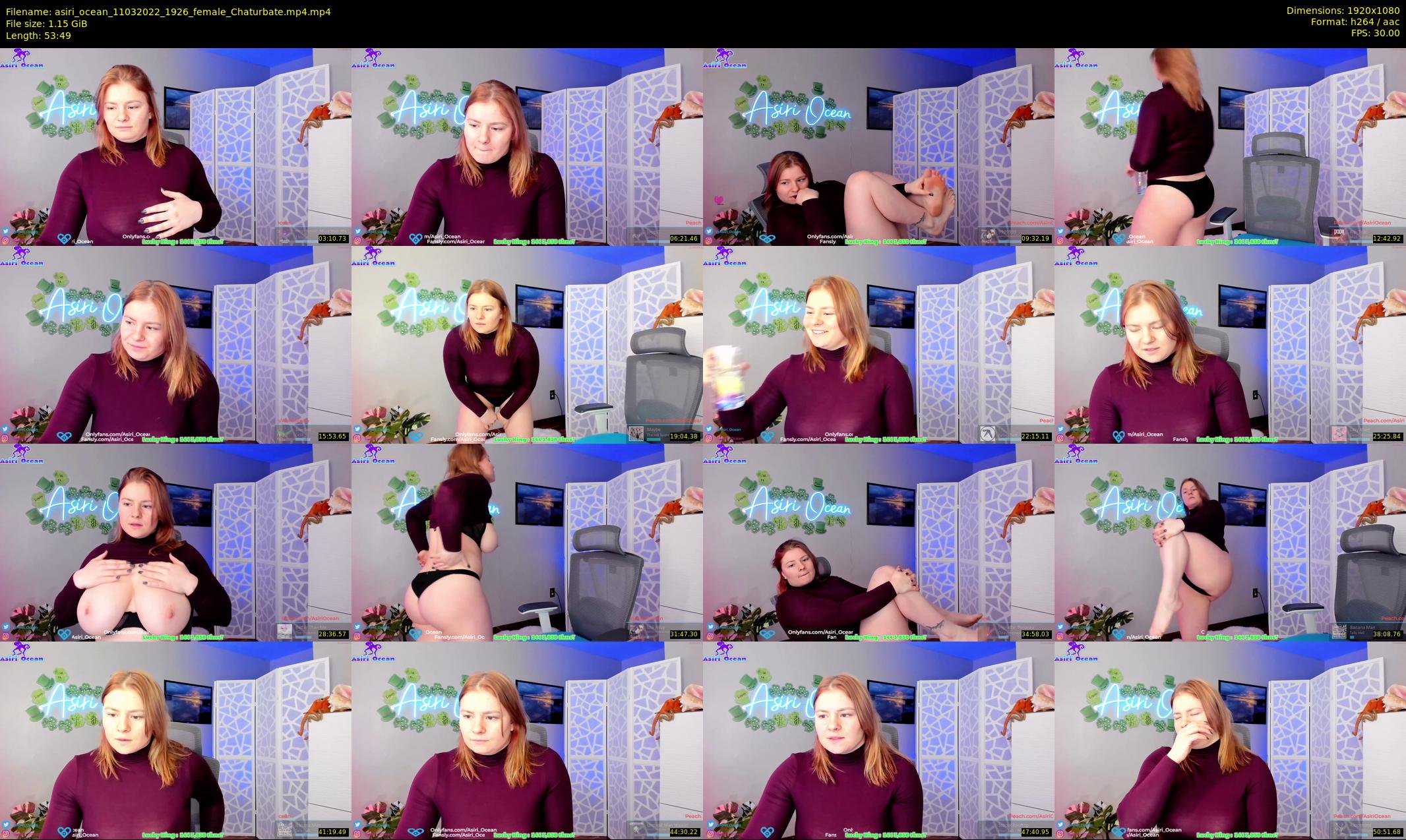 asiri_ocean — 54 minute Chaturbate female cam show recording, 1080p, Mar 11, 2022