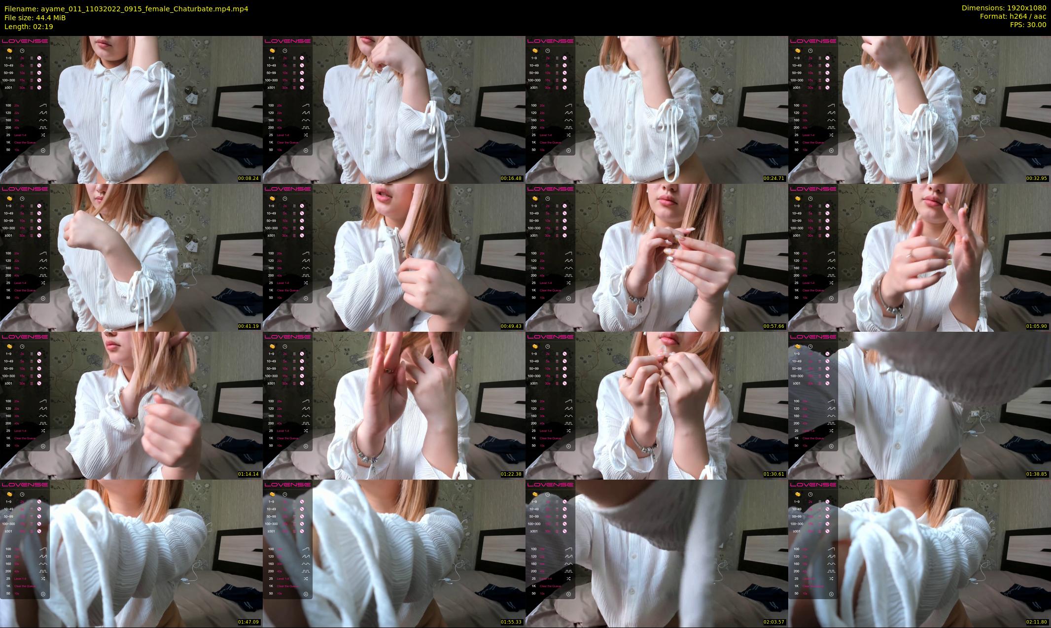 ayame_011 — 3 minute Chaturbate female cam show recording, 1080p, Mar 11, 2022
