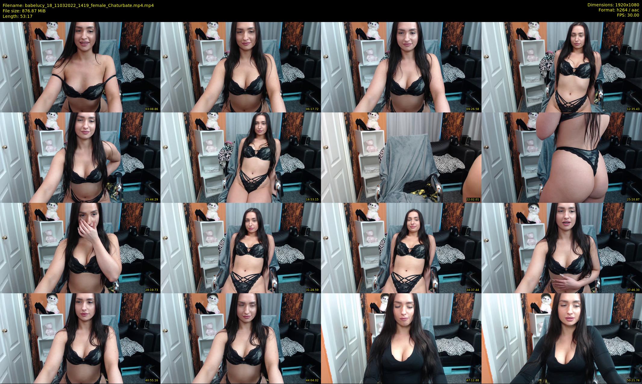babelucy_18 — 54 minute Chaturbate female cam show recording, 1080p, Mar 11, 2022