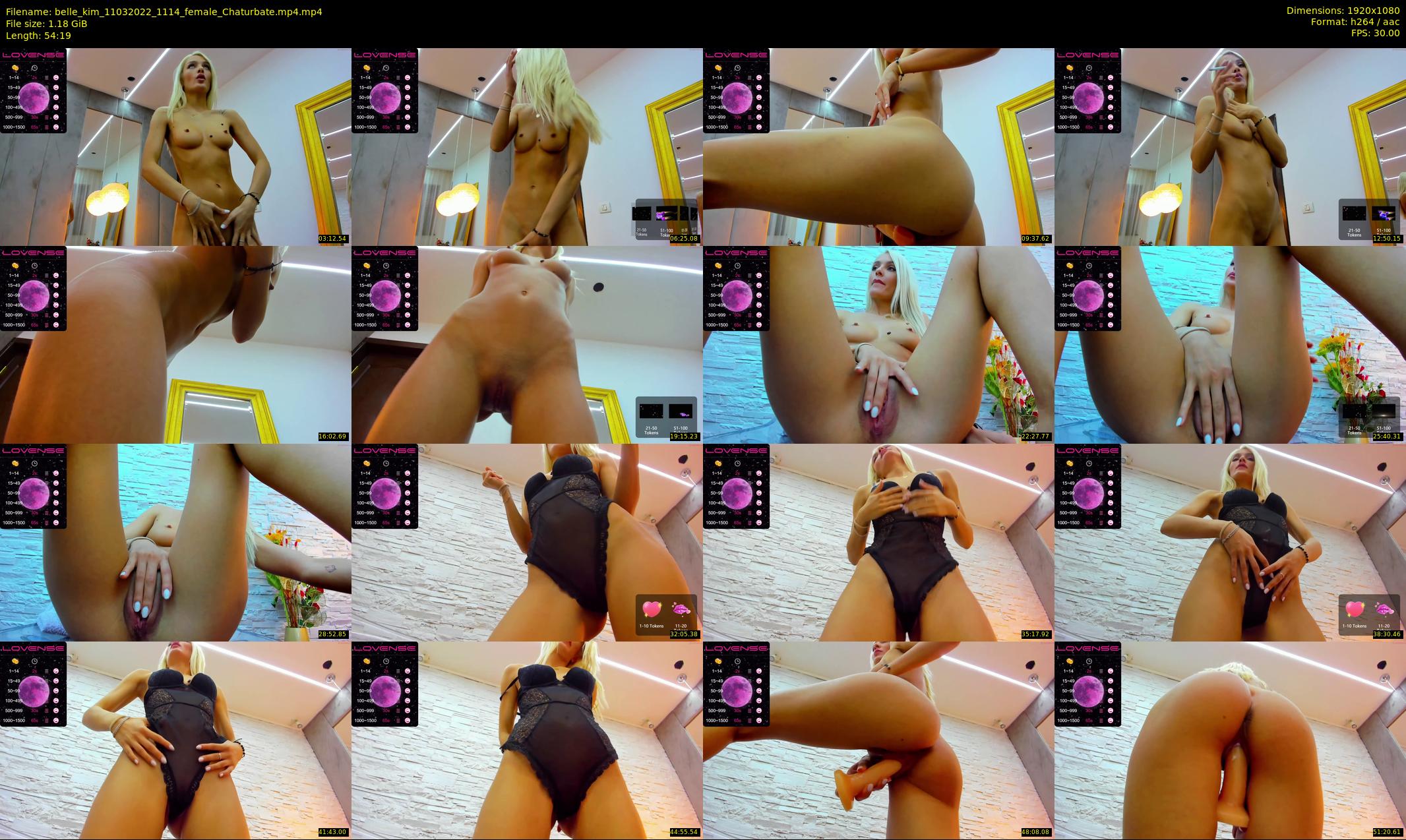belle_kim — 55 minute Chaturbate female cam show recording, 1080p, Mar 11, 2022