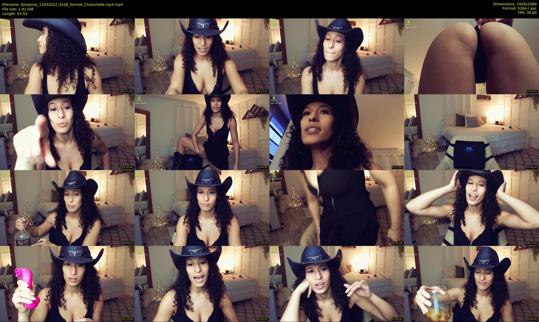 blissense — 54 minute Chaturbate female cam show recording, 1080p, Mar 12, 2022