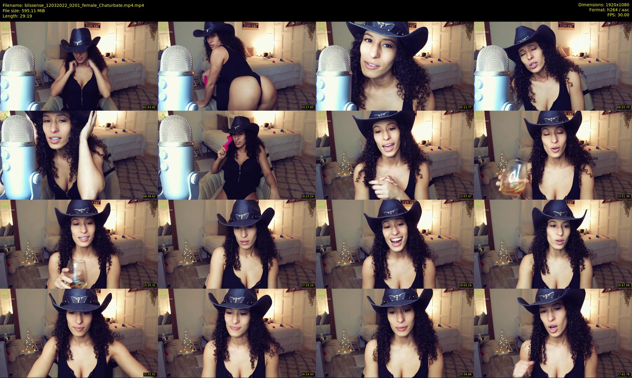 blissense — 30 minute Chaturbate female cam show recording, 1080p, Mar 12, 2022