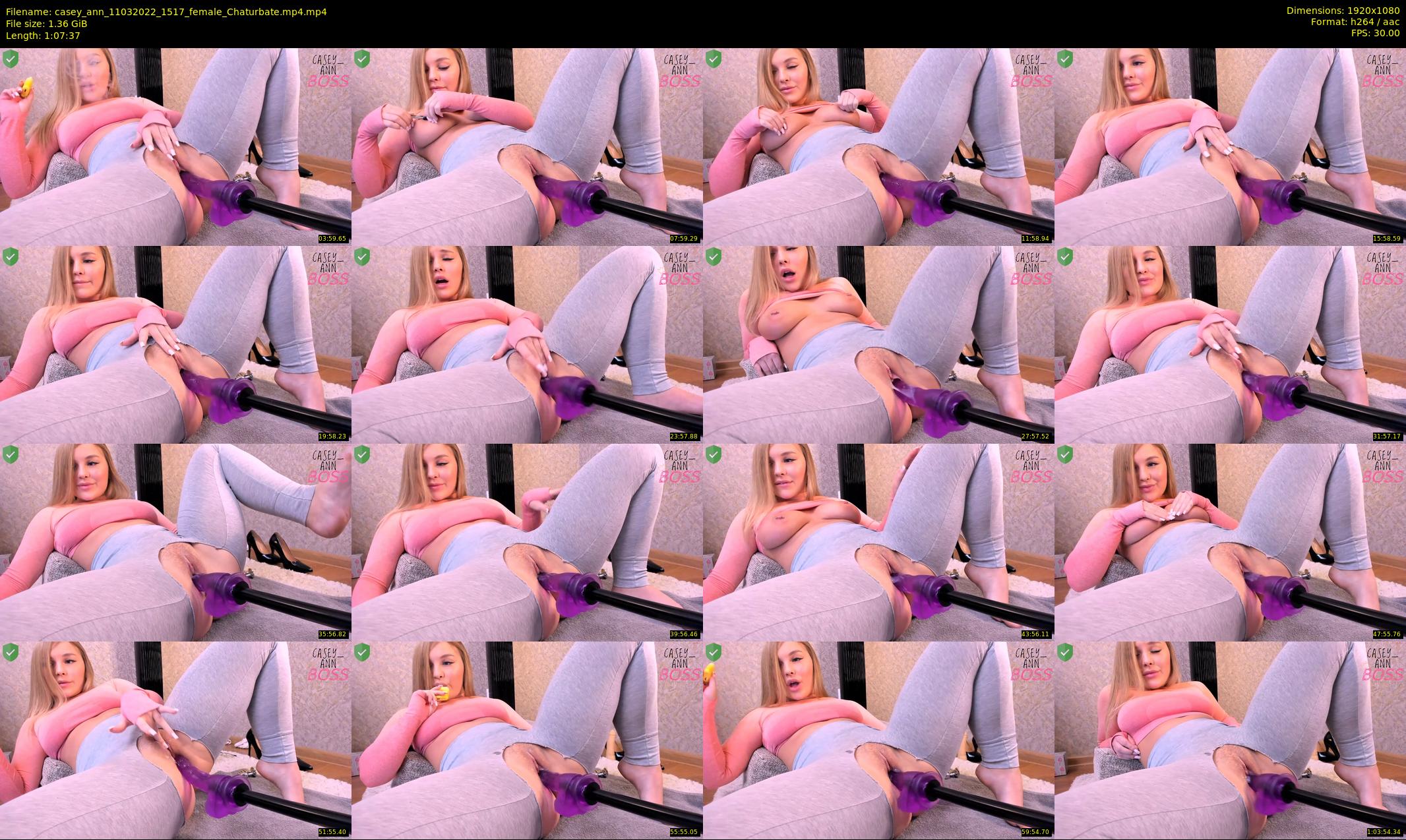 casey_ann — 68 minute Chaturbate female cam show recording, 1080p, Mar 11, 2022