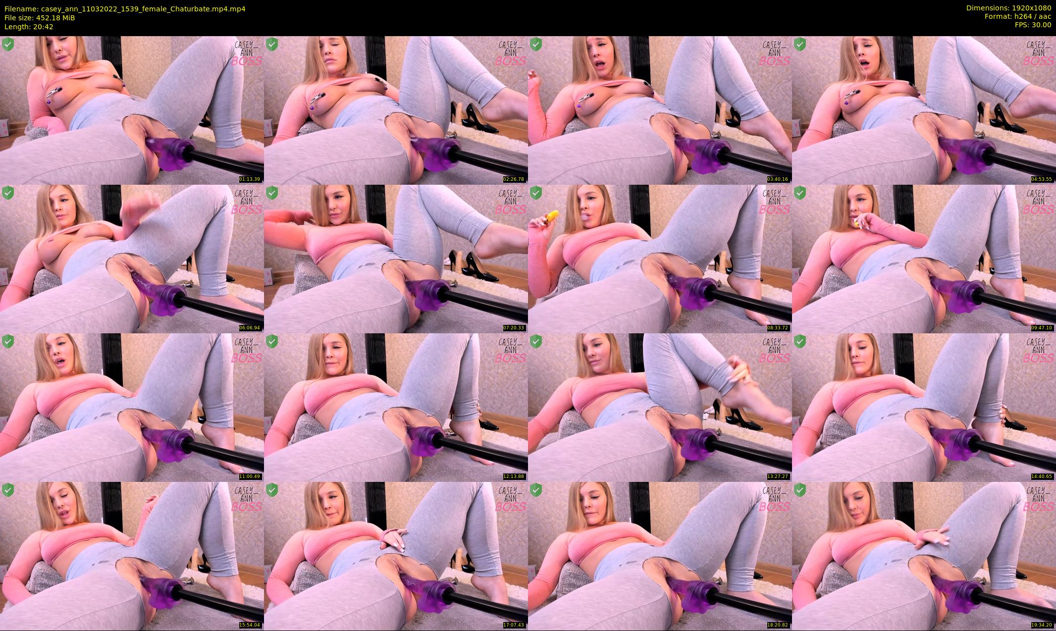 casey_ann — 21 minute Chaturbate female cam show recording, 1080p, Mar 11, 2022