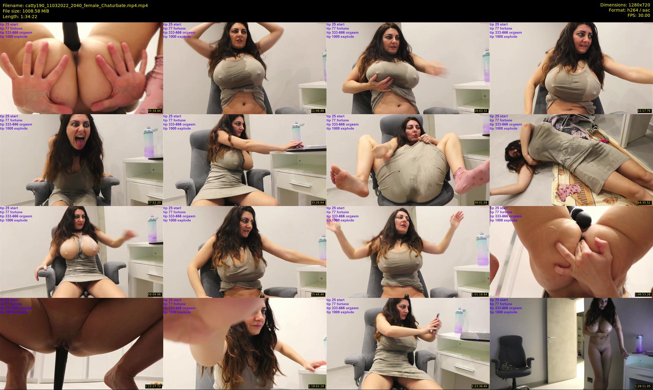 catty190 — 95 minute Chaturbate female cam show recording, 720p, Mar 11, 2022
