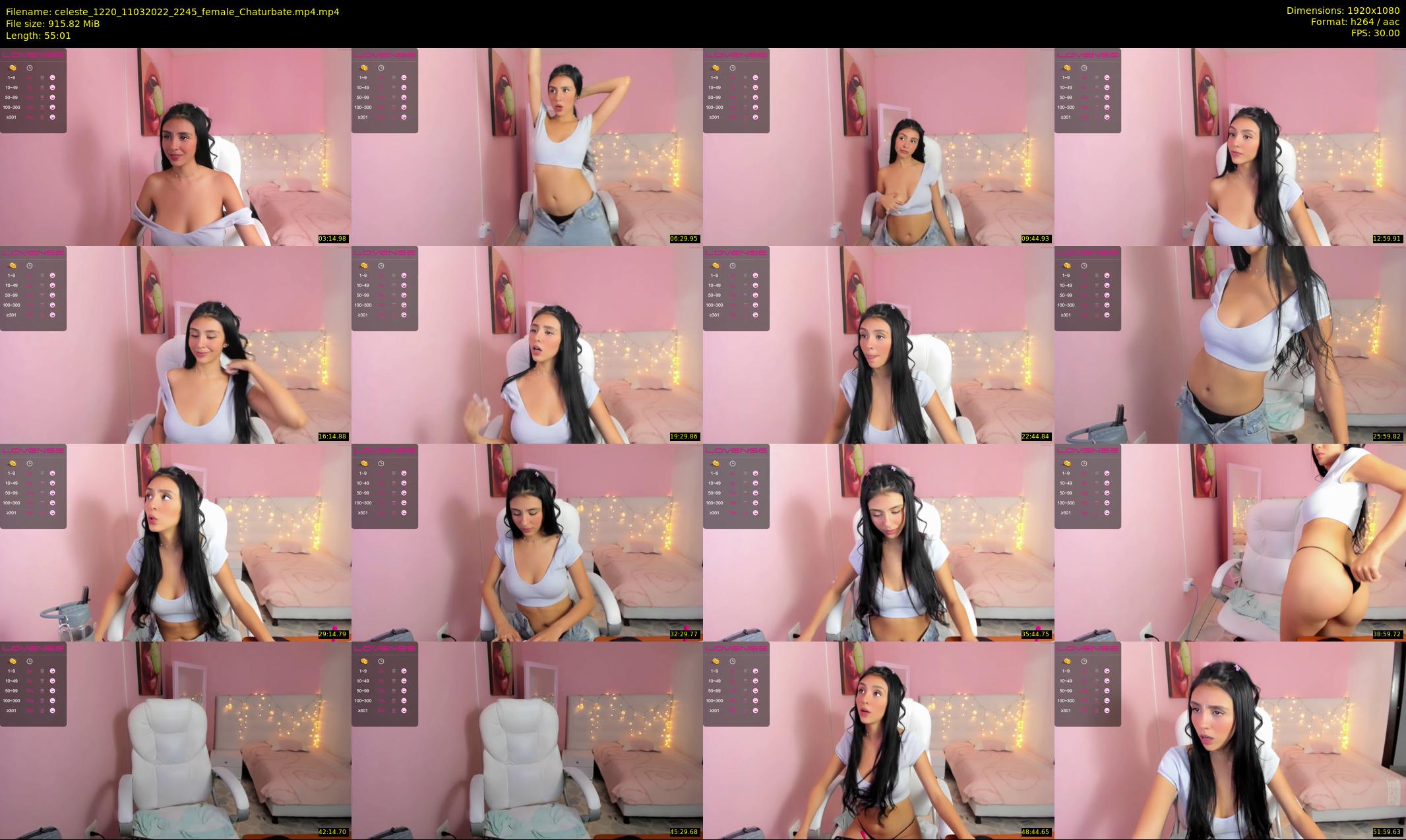 celeste_1220 — 56 minute Chaturbate female cam show recording, 1080p, Mar 11, 2022