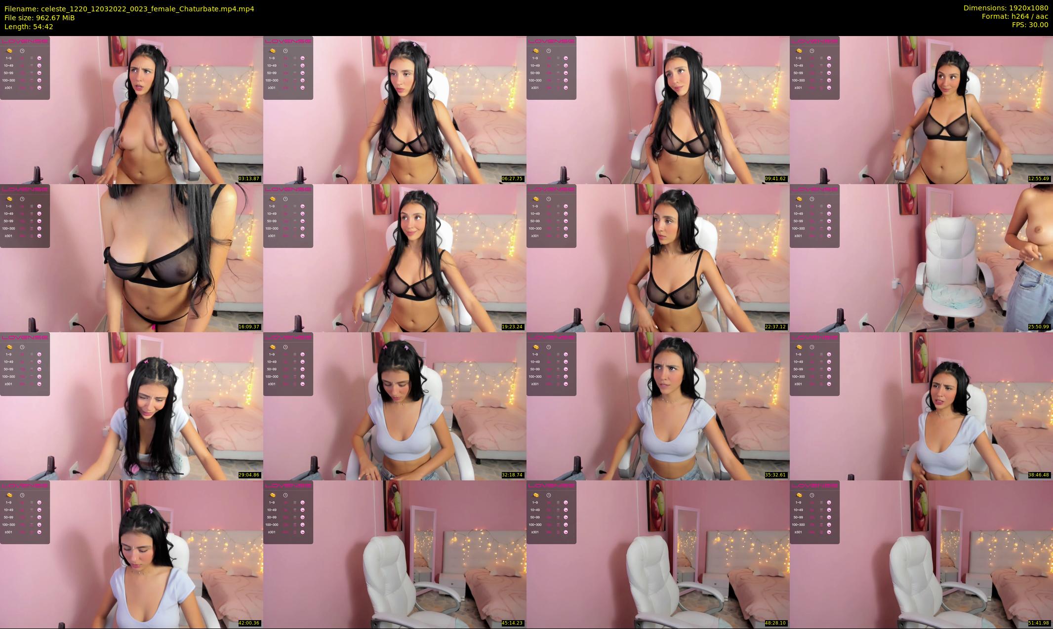 celeste_1220 — 55 minute Chaturbate female cam show recording, 1080p, Mar 12, 2022
