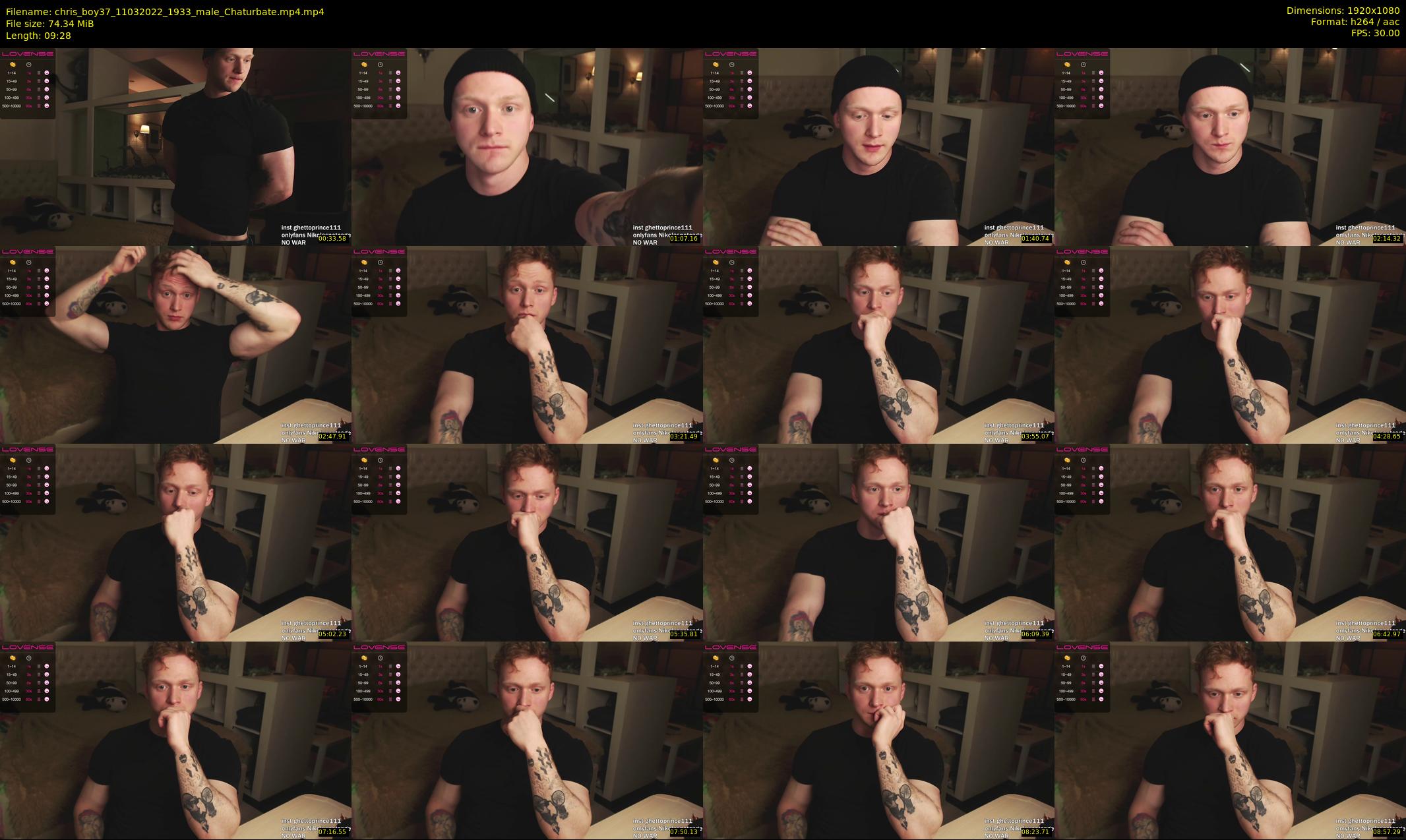 chris_boy37 — 10 minute Chaturbate male cam show recording, 1080p, Mar 11, 2022