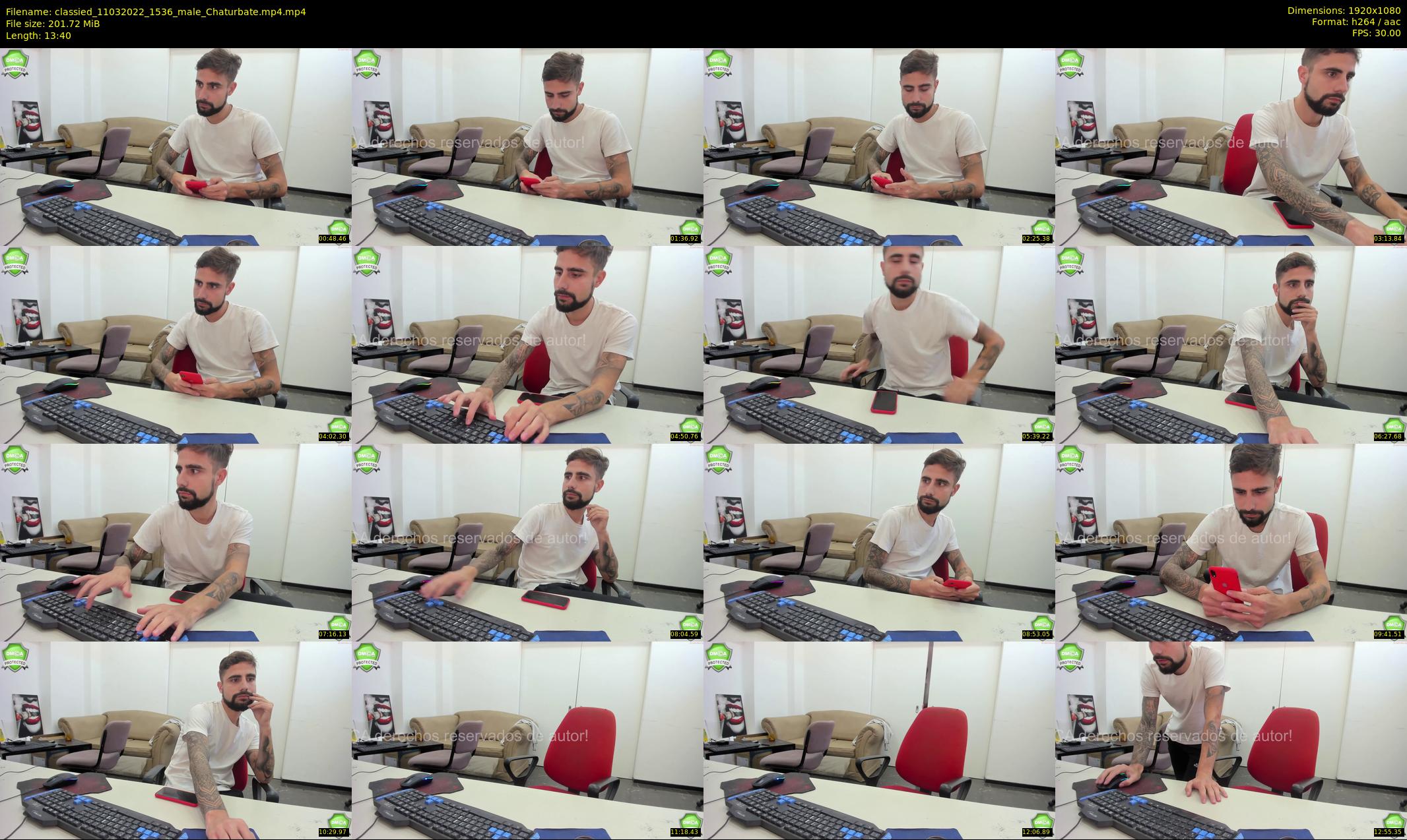 classied — 14 minute Chaturbate male cam show recording, 1080p, Mar 11, 2022