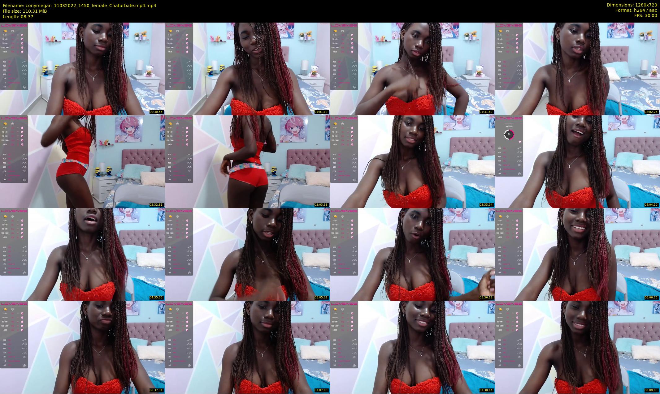 conymegan — 9 minute Chaturbate female cam show recording, 720p, Mar 11, 2022