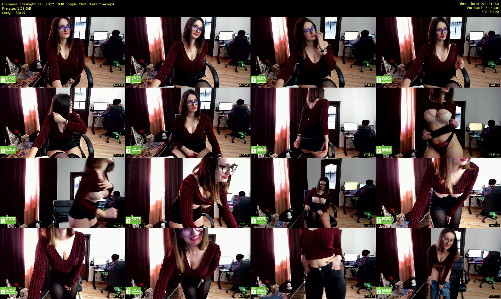crissnight — 54 minute Chaturbate female cam show recording, 1080p, Mar 11, 2022