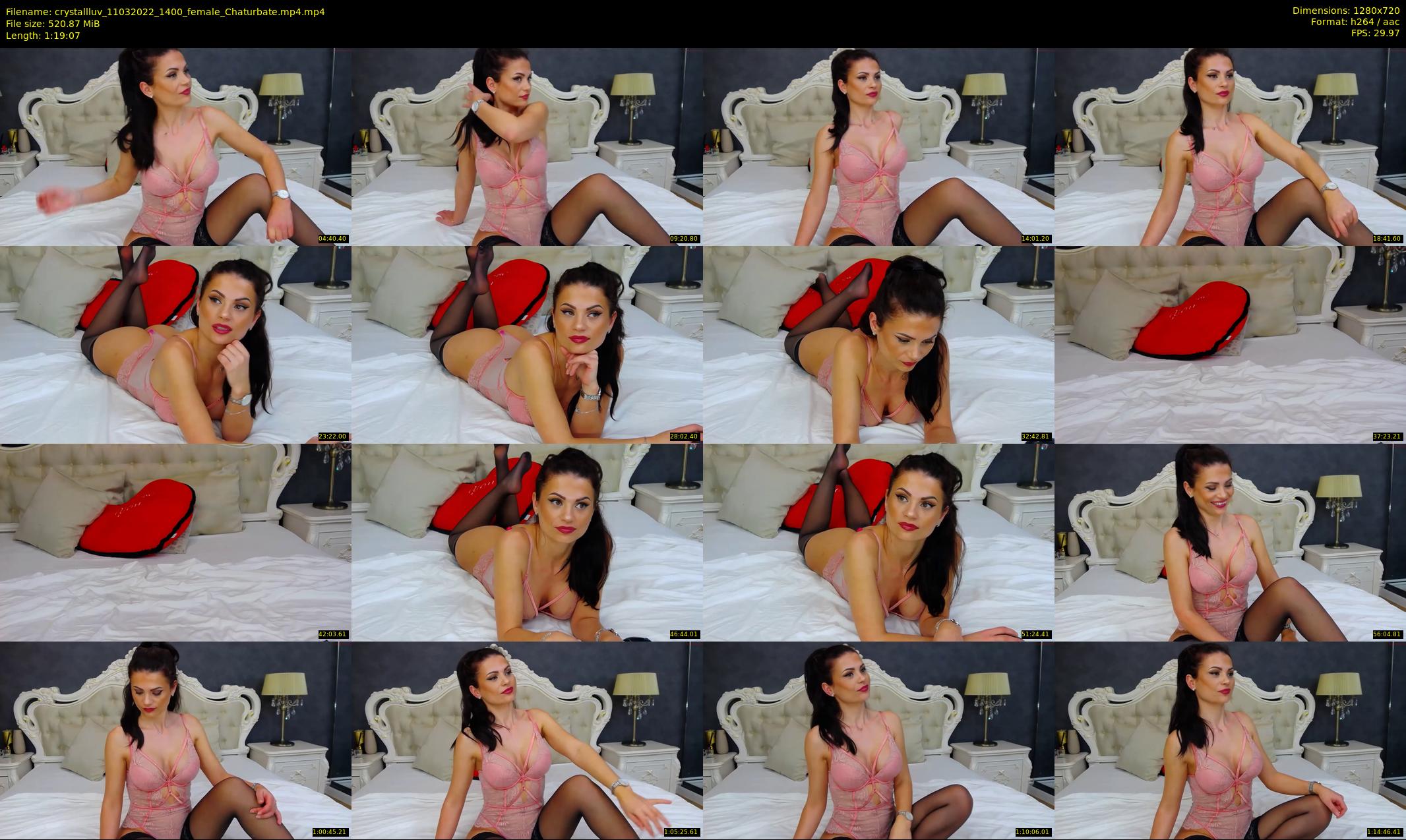 crystallluv — 80 minute Chaturbate female cam show recording, 720p, Mar 11, 2022