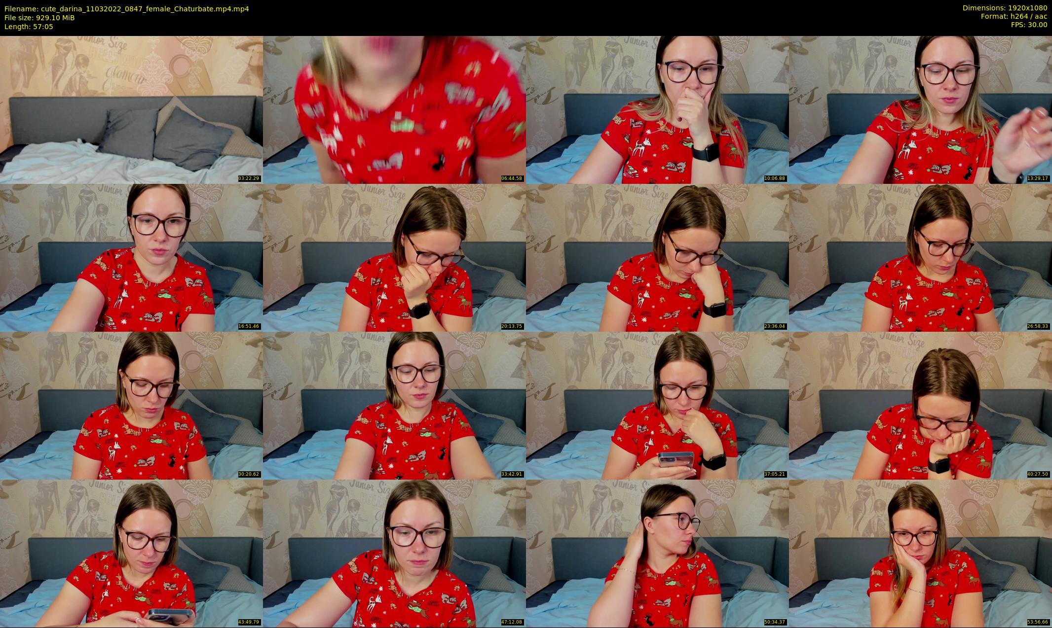 cute_darina — 58 minute Chaturbate female cam show recording, 1080p, Mar 11, 2022