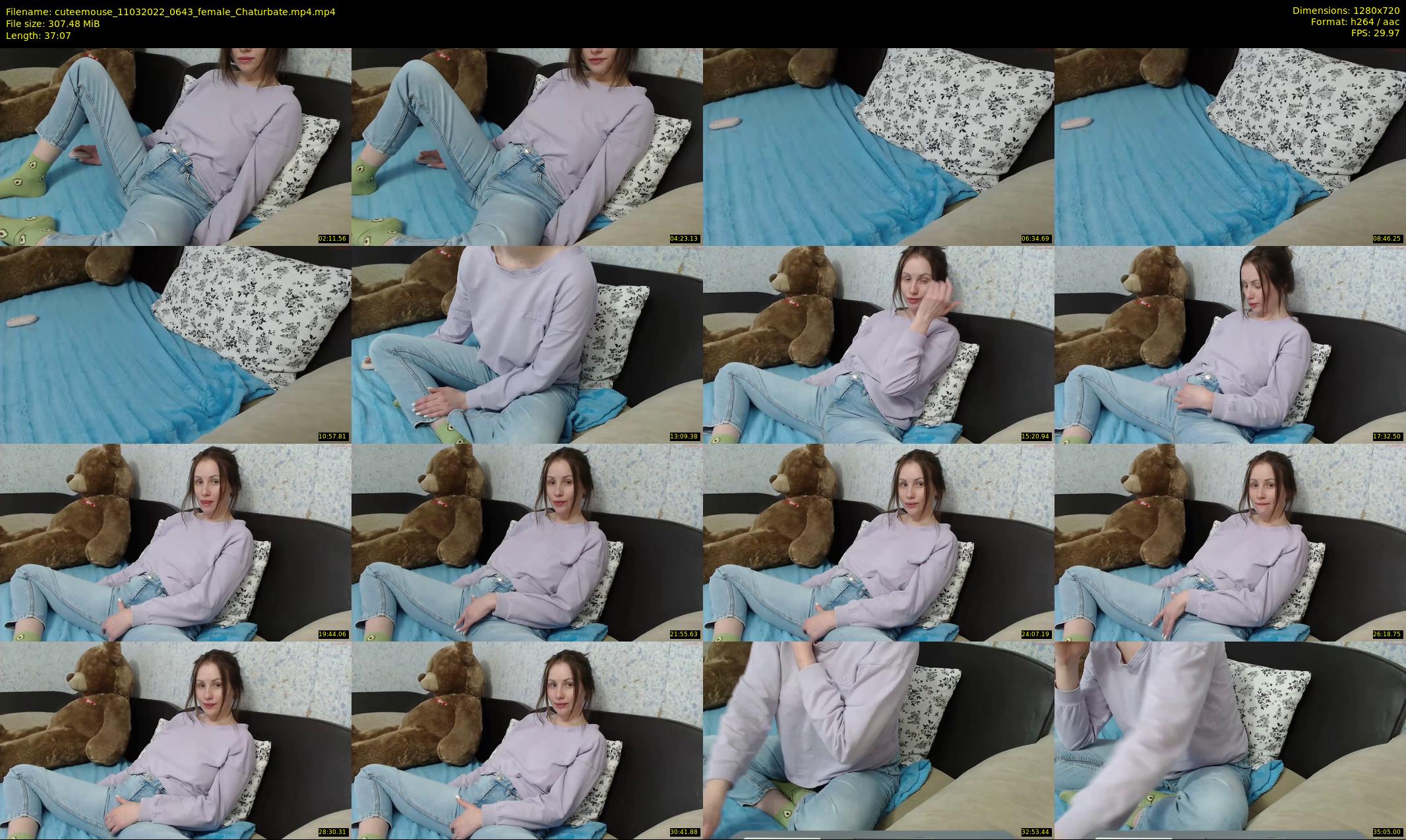 cuteemouse — 38 minute Chaturbate female cam show recording, 720p, Mar 11, 2022