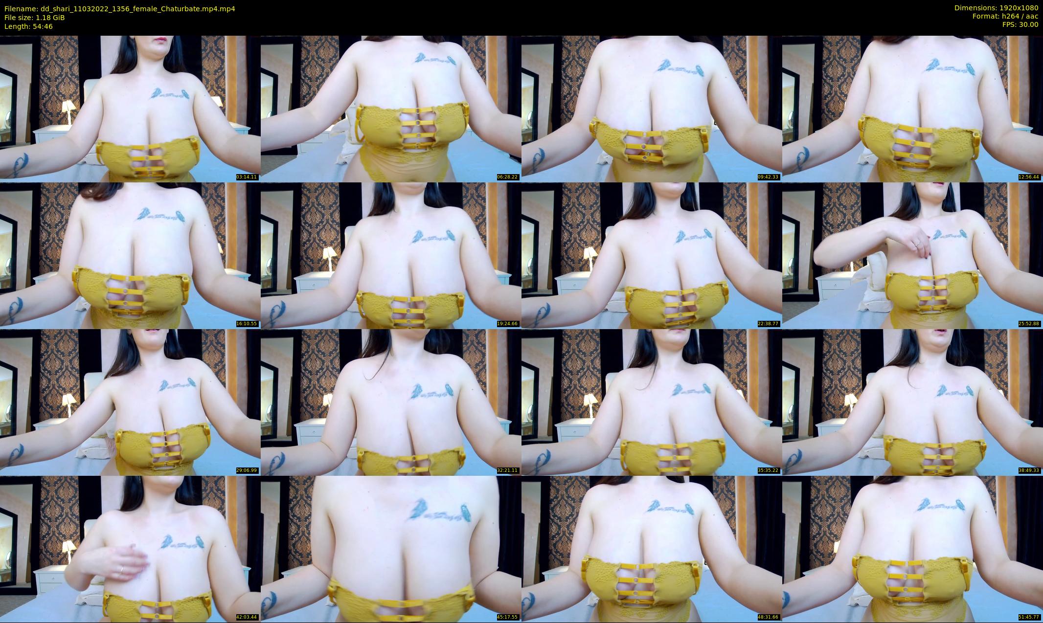 dd_shari — 55 minute Chaturbate female cam show recording, 1080p, Mar 11, 2022