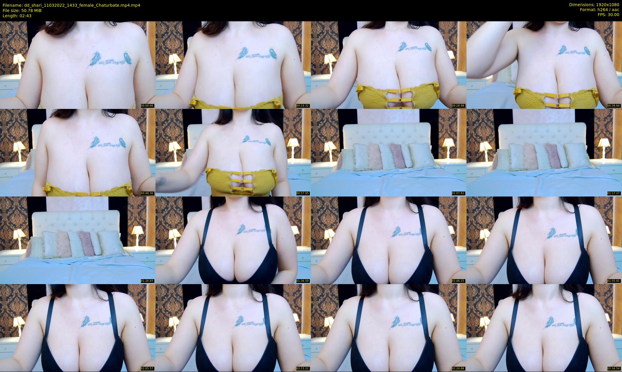 dd_shari — 3 minute Chaturbate female cam show recording, 1080p, Mar 11, 2022