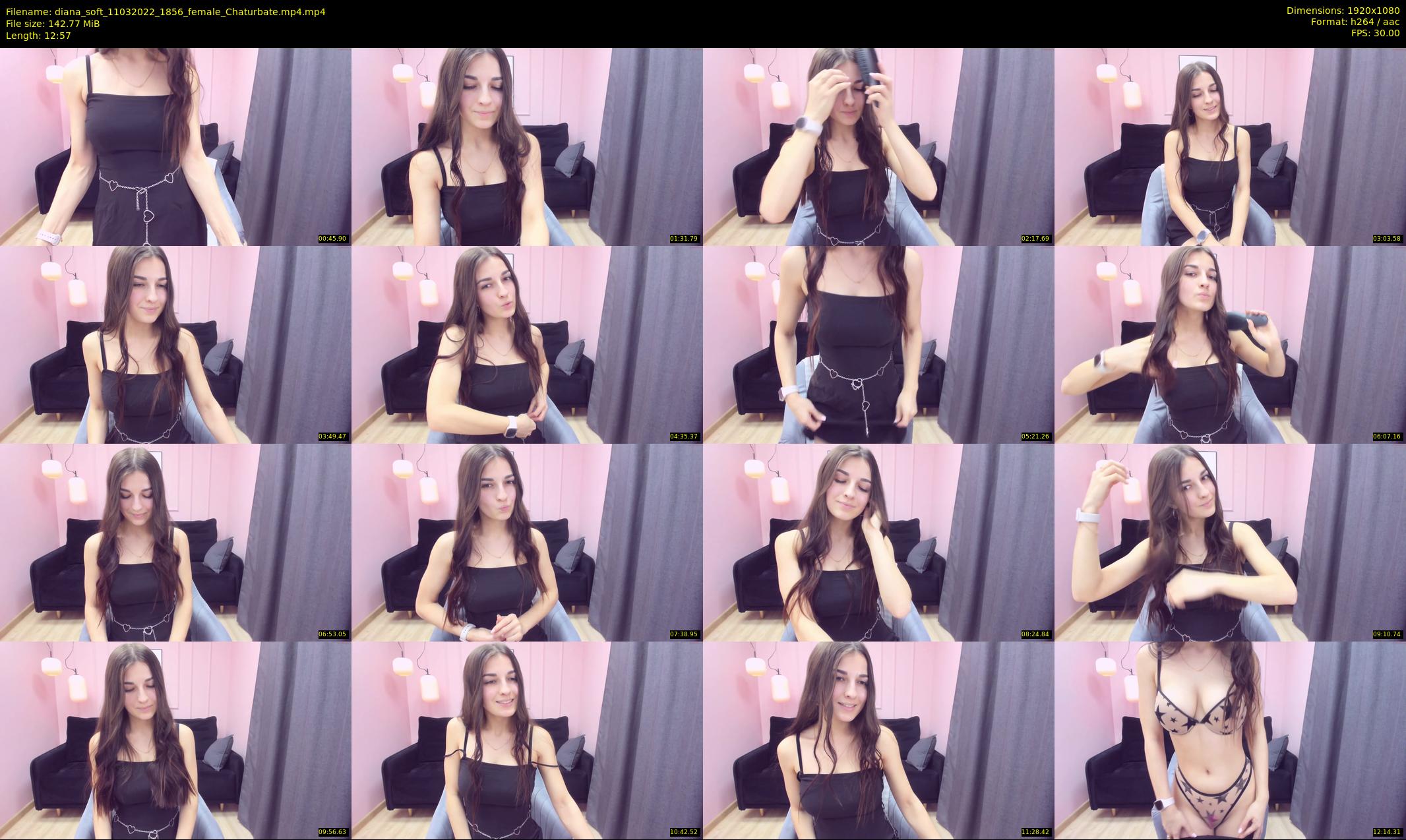 diana_soft — 13 minute Chaturbate female cam show recording, 1080p, Mar 11, 2022