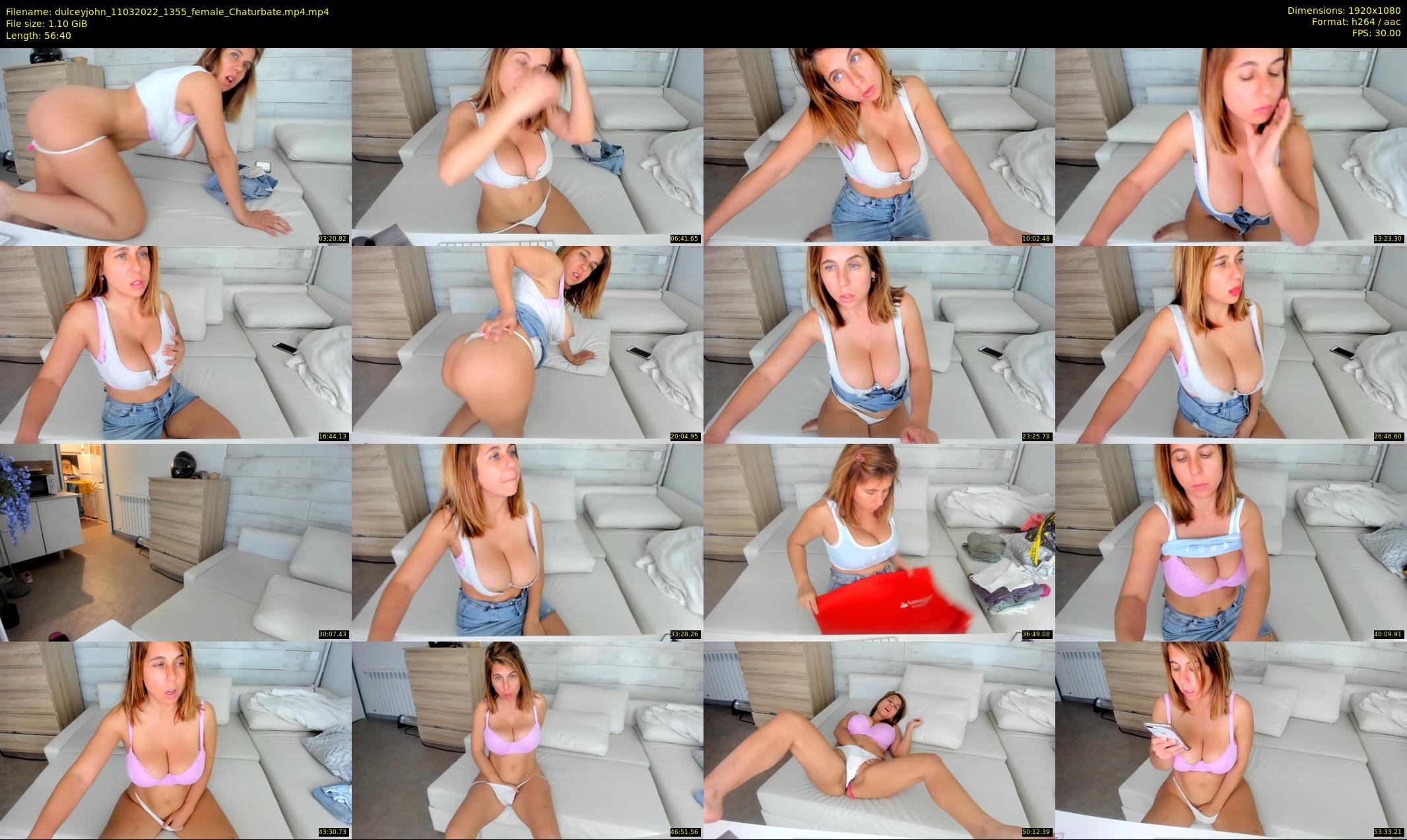 dulceyjohn — 57 minute Chaturbate female cam show recording, 1080p, Mar 11, 2022