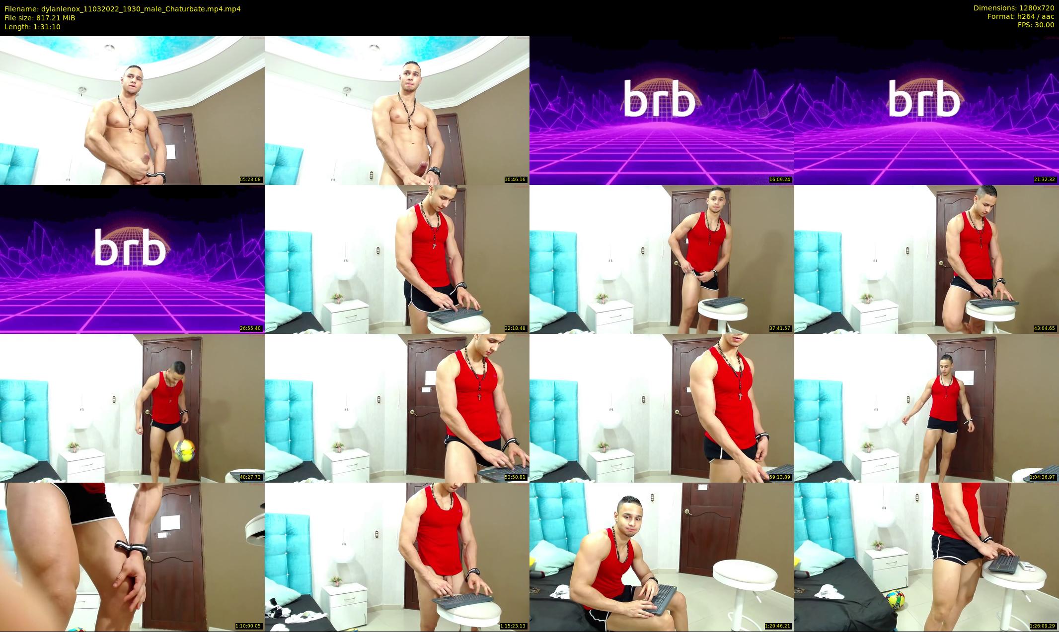 dylanlenox — 92 minute Chaturbate male cam show recording, 720p, Mar 11, 2022