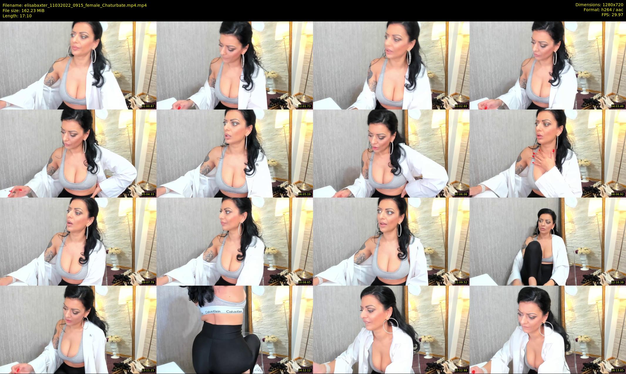 elisabaxter — 18 minute Chaturbate female cam show recording, 720p, Mar 11, 2022