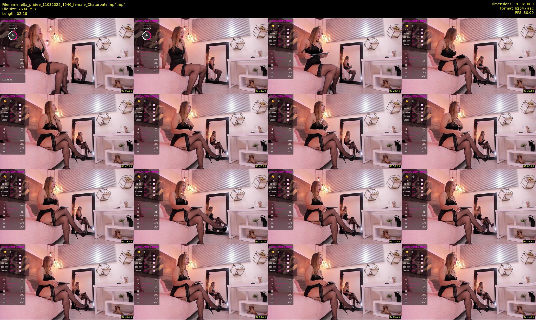 ella_pridee — 3 minute Chaturbate female cam show recording, 1080p, Mar 11, 2022