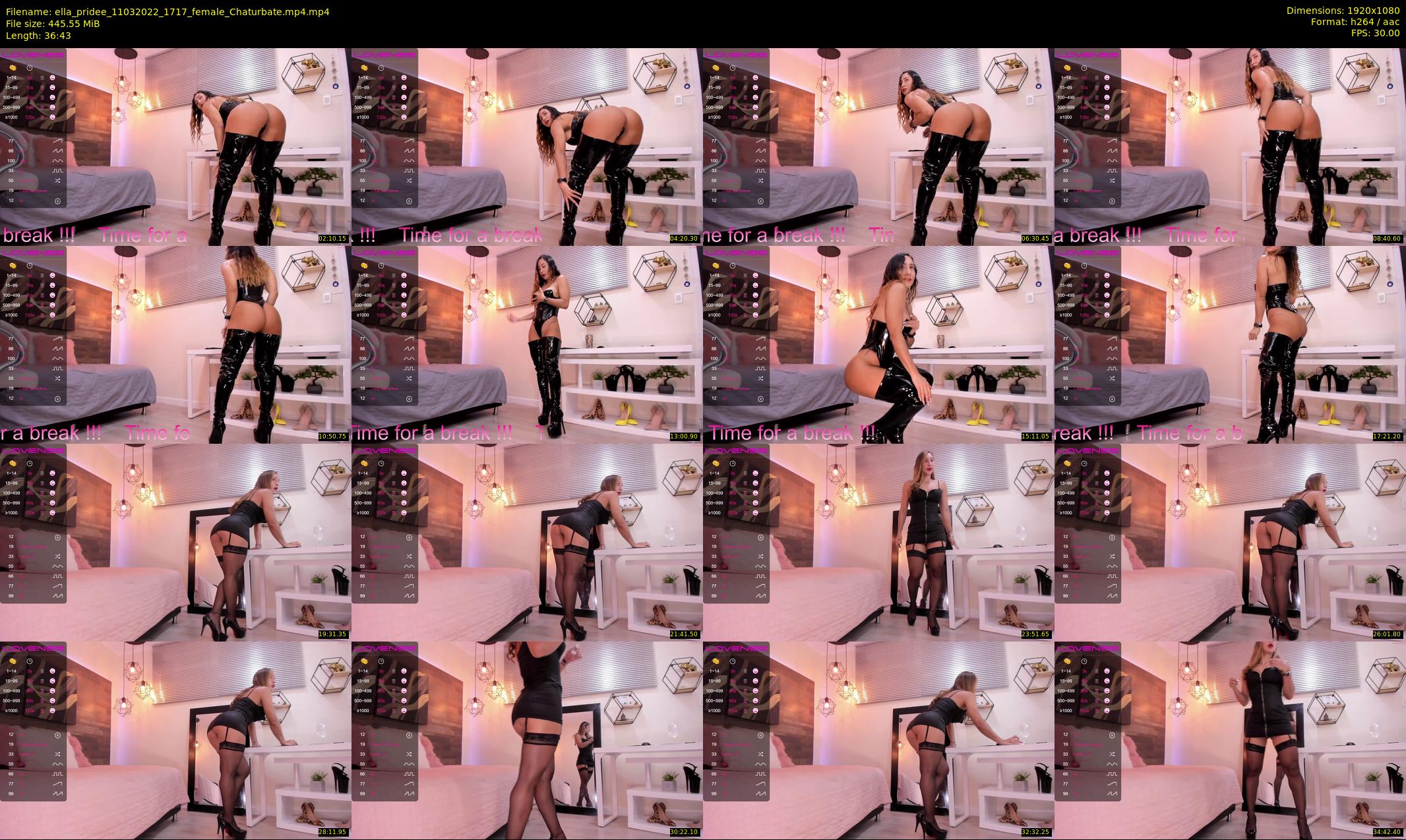 ella_pridee — 37 minute Chaturbate female cam show recording, 1080p, Mar 11, 2022