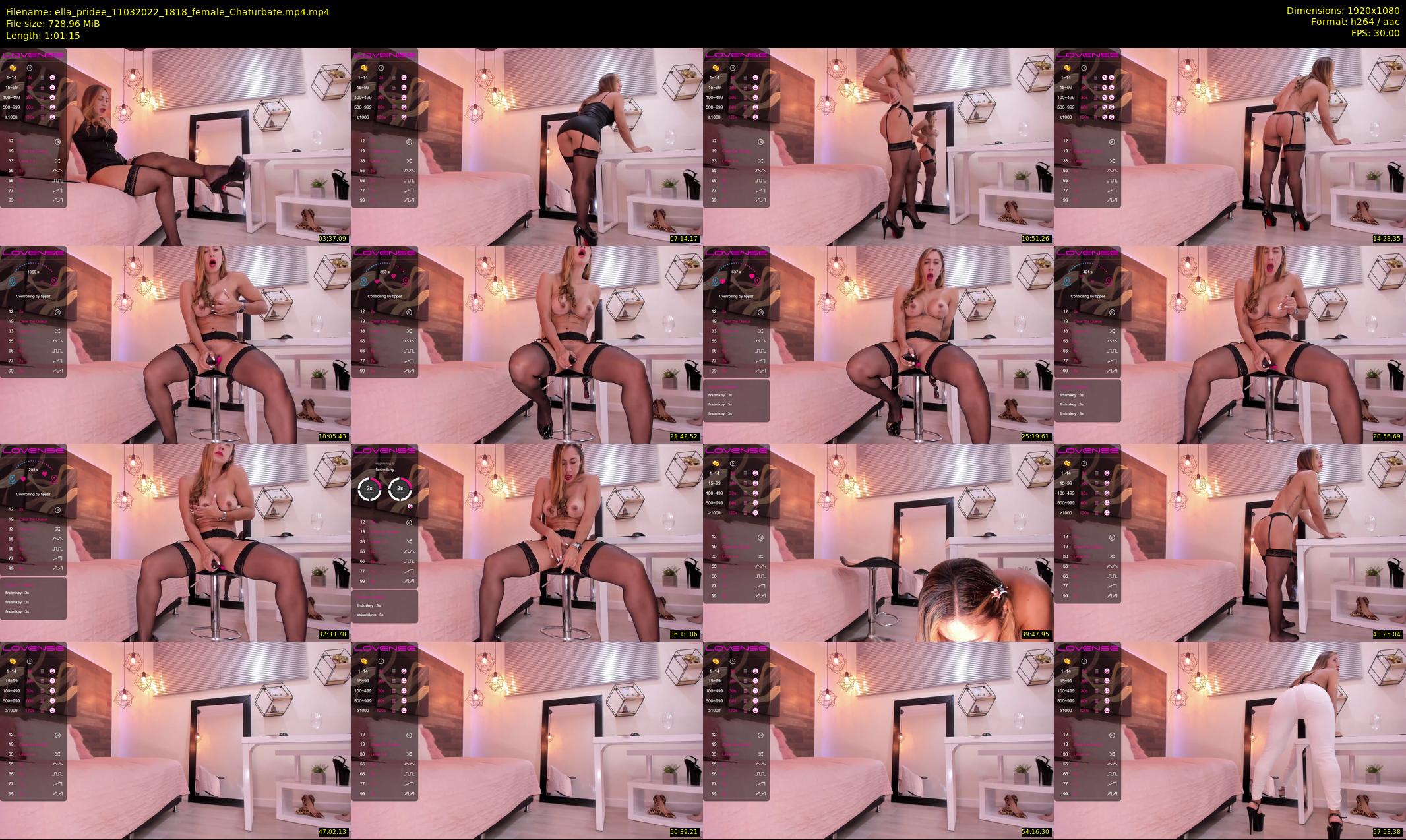 ella_pridee — 62 minute Chaturbate female cam show recording, 1080p, Mar 11, 2022