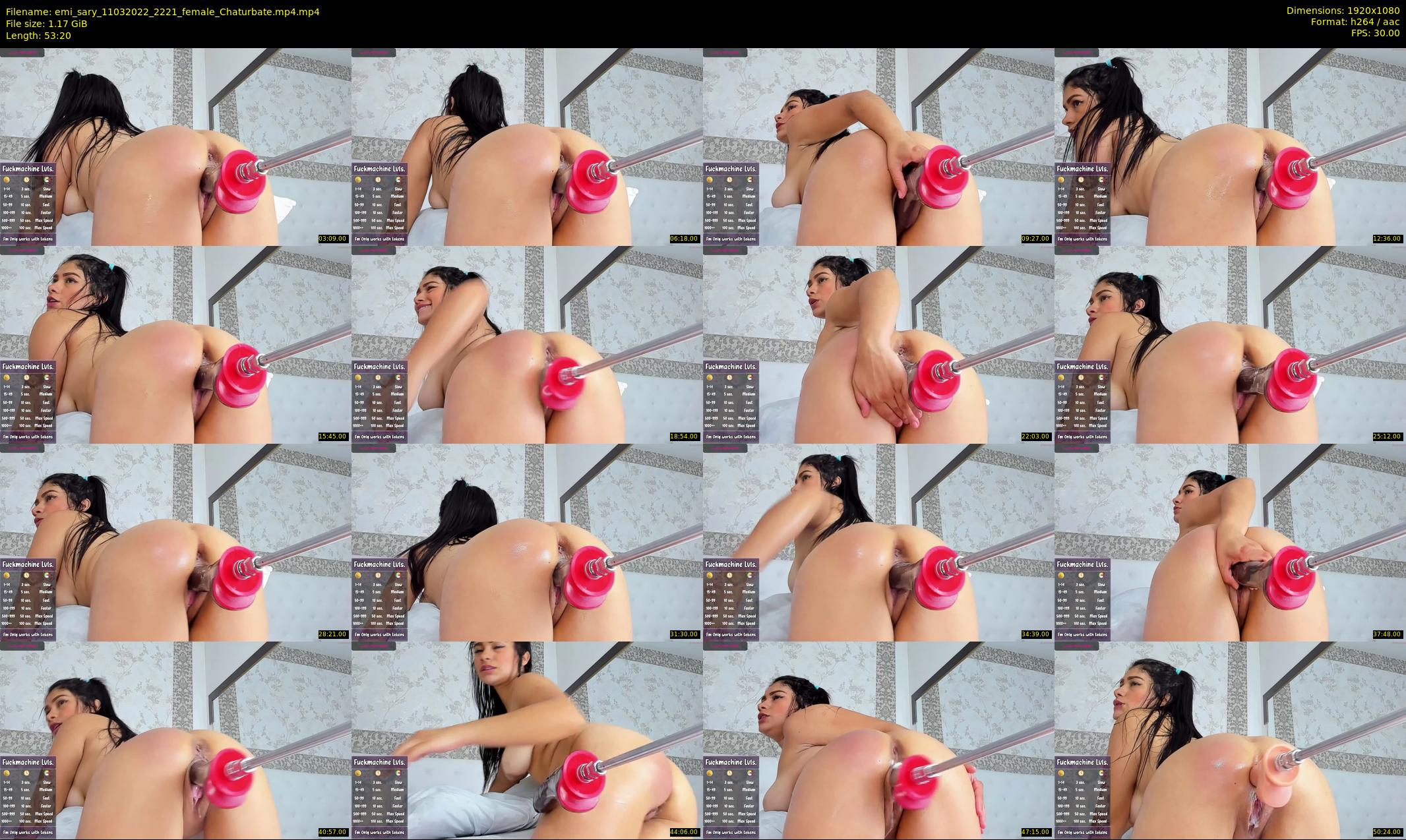 emi_sary — 54 minute Chaturbate female cam show recording, 1080p, Mar 11, 2022