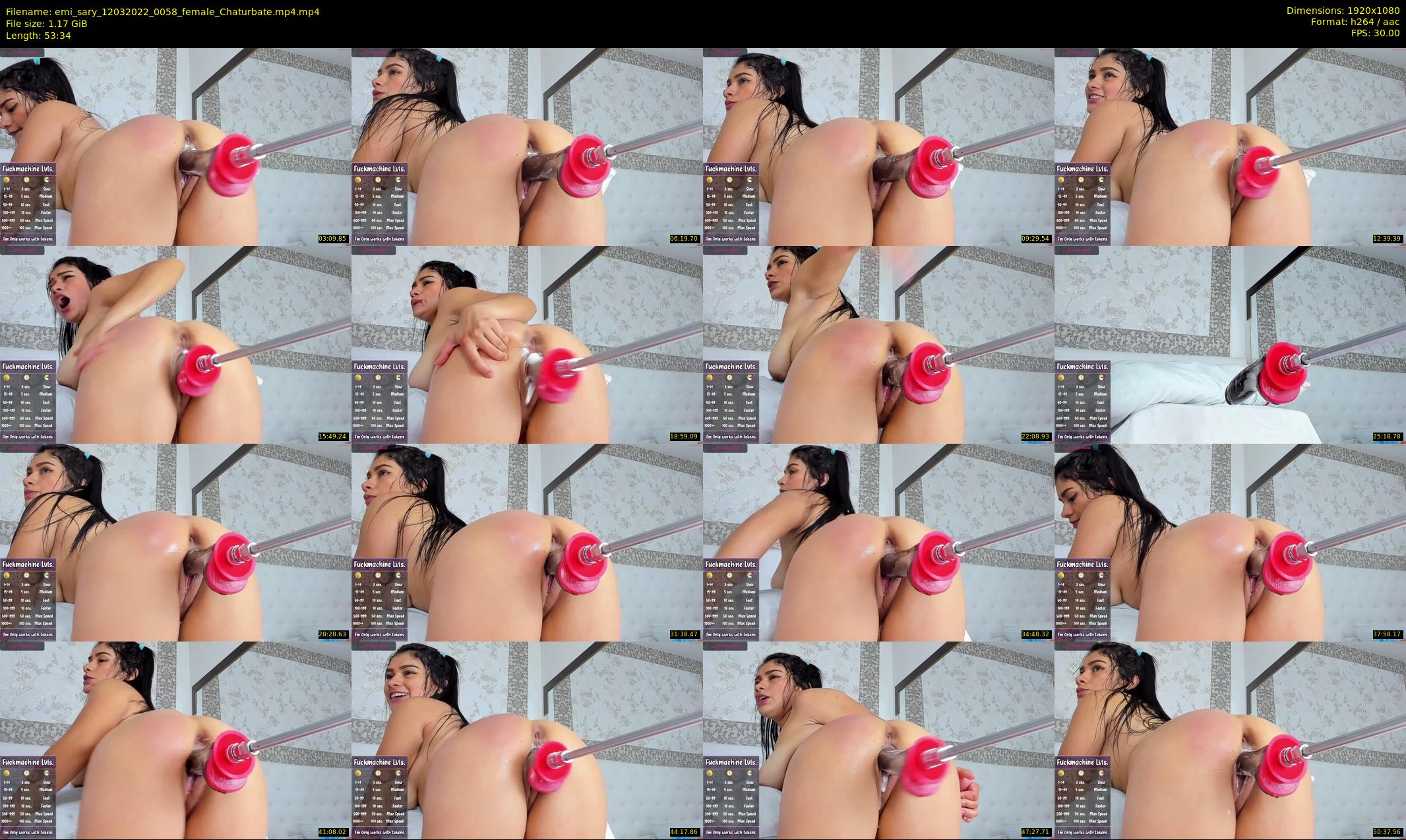 emi_sary — 54 minute Chaturbate female cam show recording, 1080p, Mar 12, 2022