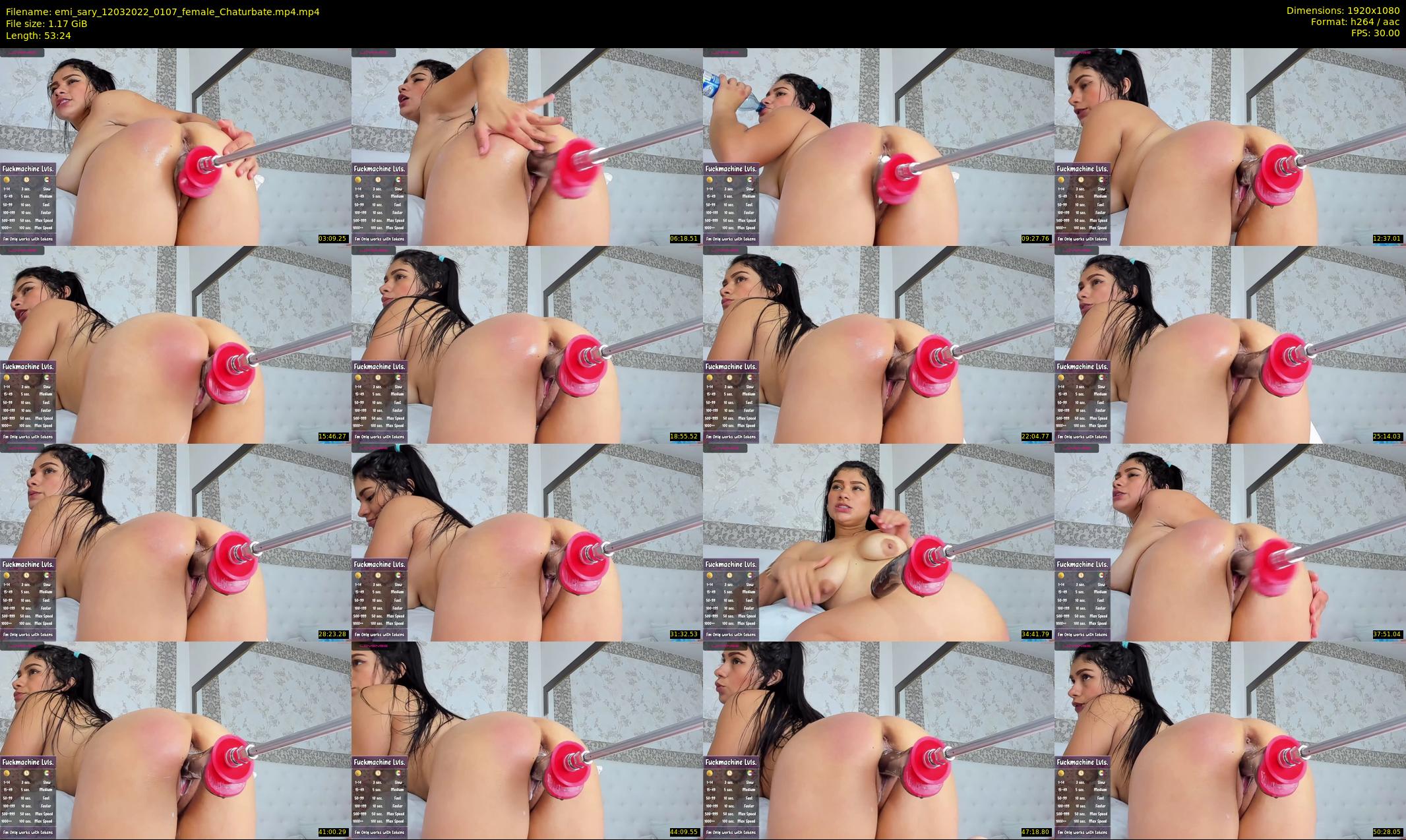 emi_sary — 54 minute Chaturbate female cam show recording, 1080p, Mar 12, 2022