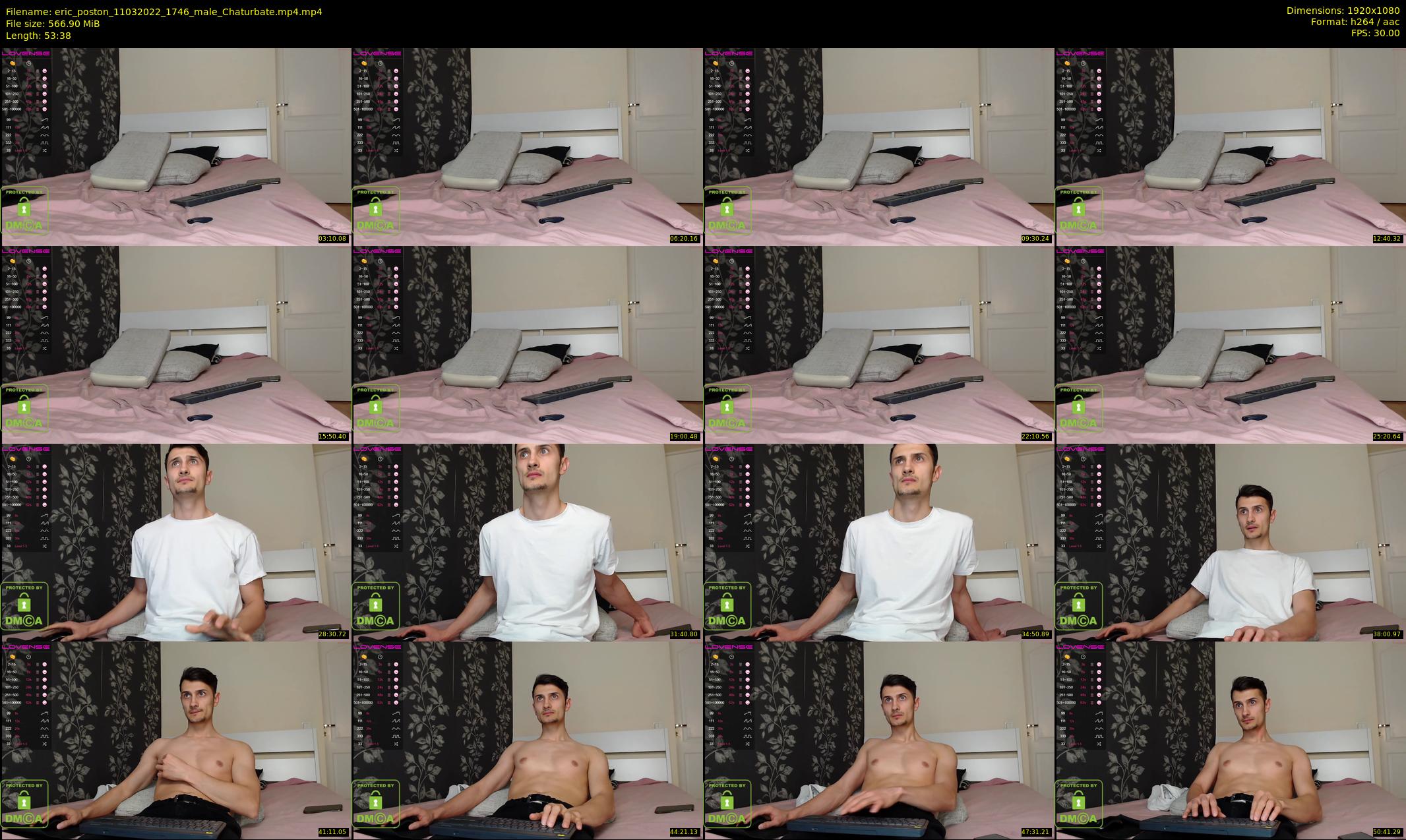eric_poston — 54 minute Chaturbate male cam show recording, 1080p, Mar 11, 2022