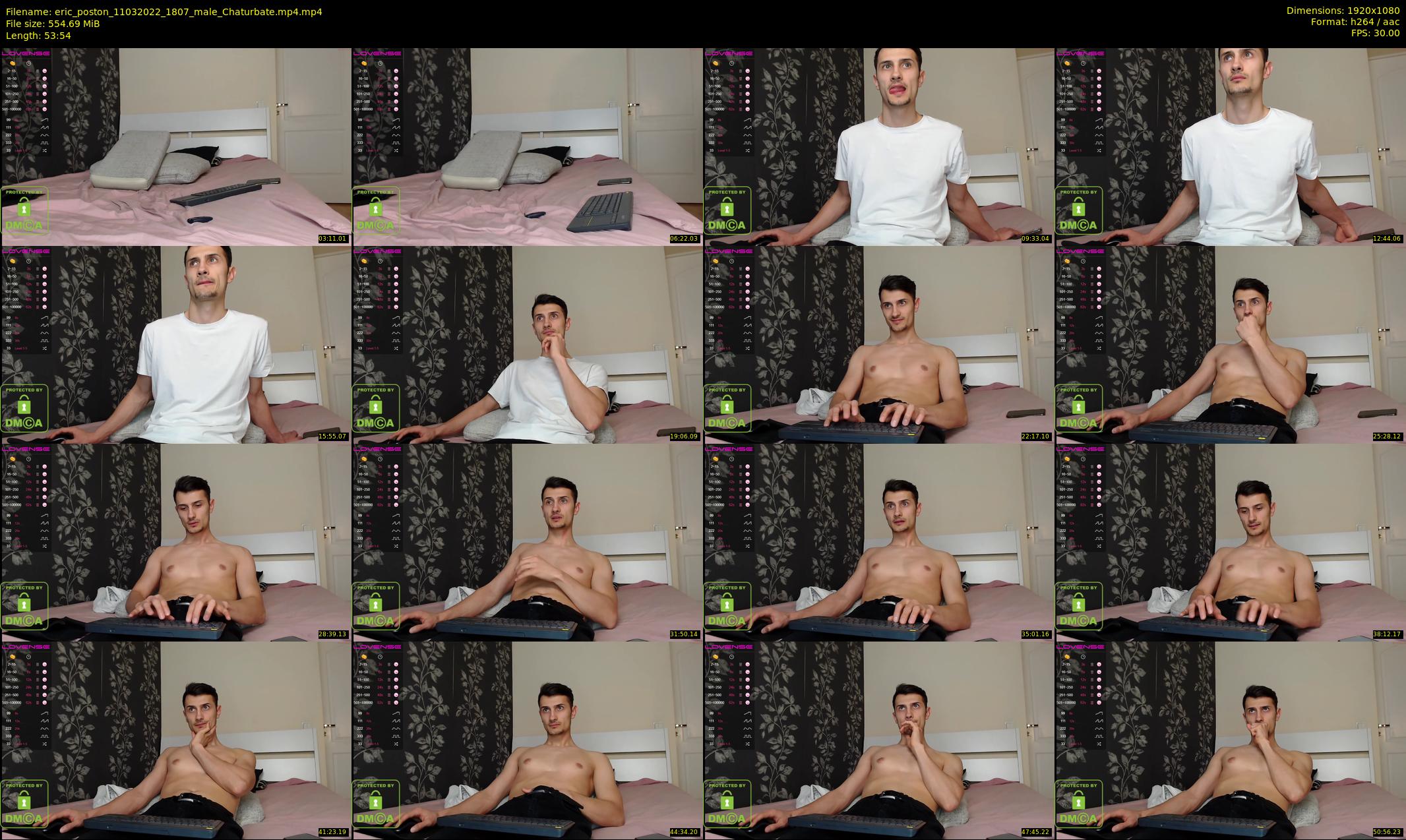 eric_poston — 54 minute Chaturbate male cam show recording, 1080p, Mar 11, 2022