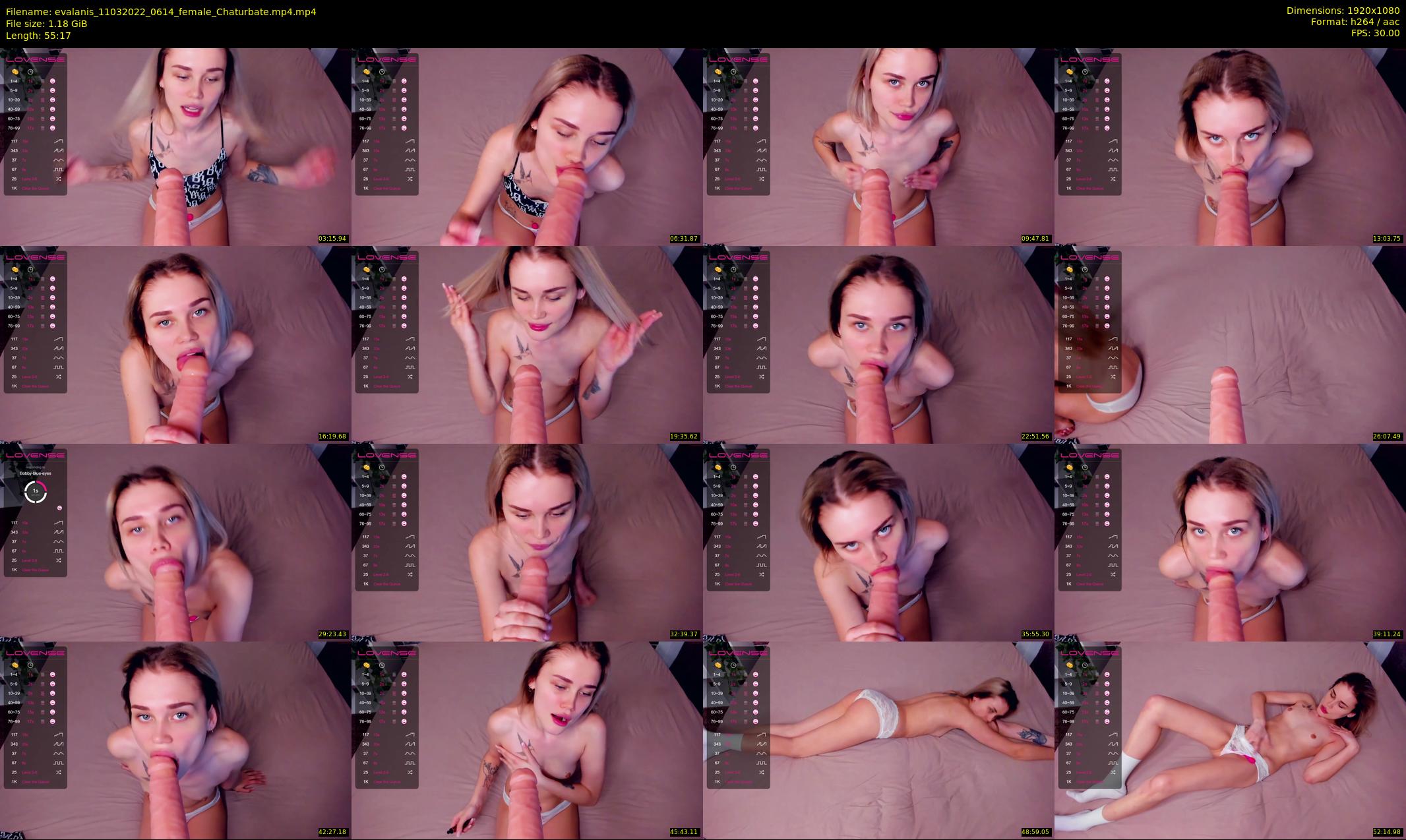 evalanis — 56 minute Chaturbate couple cam show recording, 1080p, Mar 11, 2022