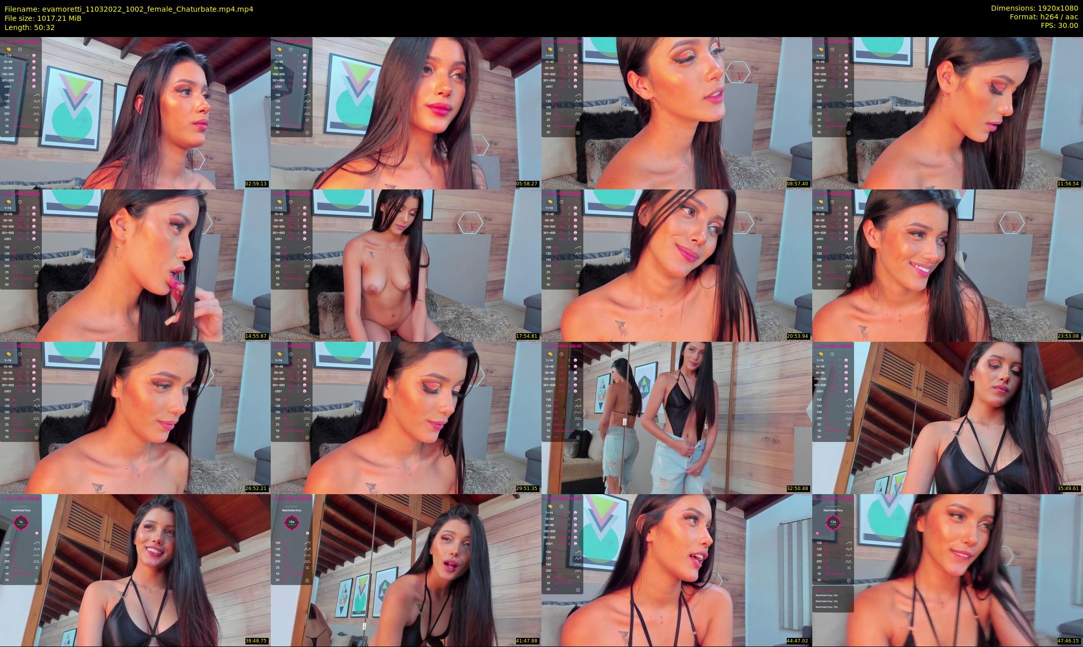 evamoretti — 51 minute Chaturbate female cam show recording, 1080p, Mar 11, 2022