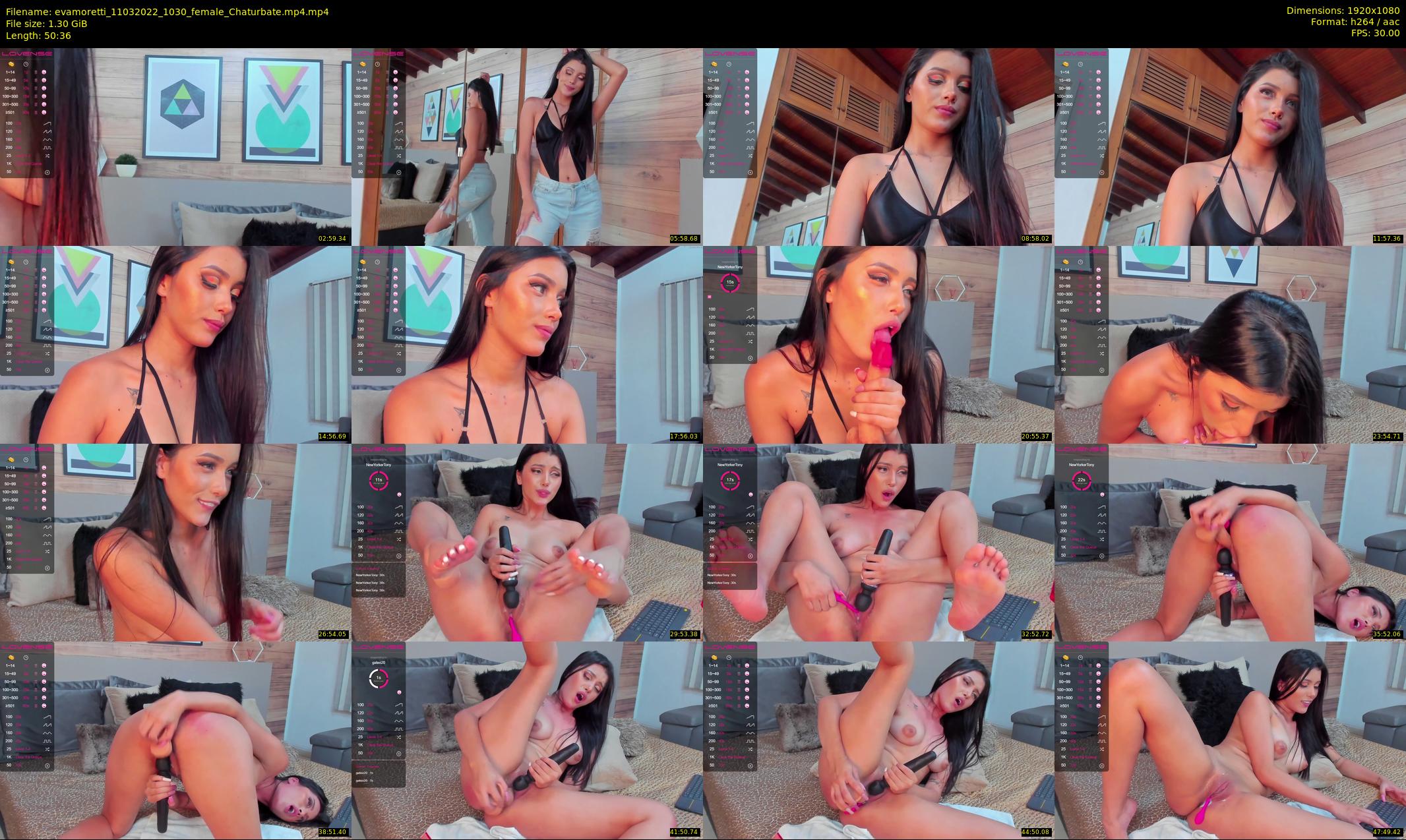 evamoretti — 51 minute Chaturbate female cam show recording, 1080p, Mar 11, 2022